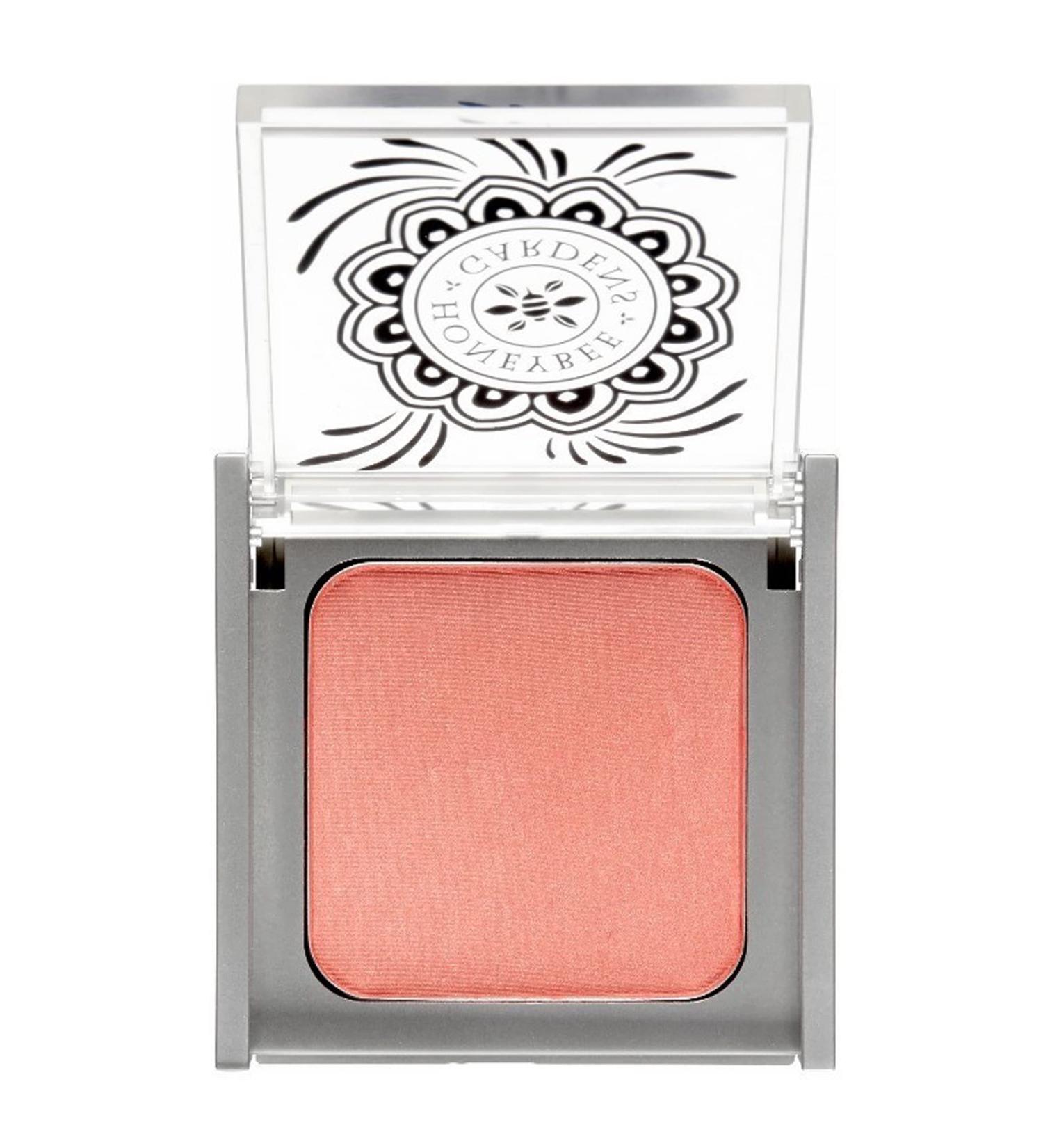 Honeybee Gardens Long-Wearing Complexion Perfecting Blush in Euphoria - Peach Pink (8.5g) | Vegan, Cruelty-Free, Gluten-Free - Even Skin Tone & Texture - Buy Online on SooperMarket.com