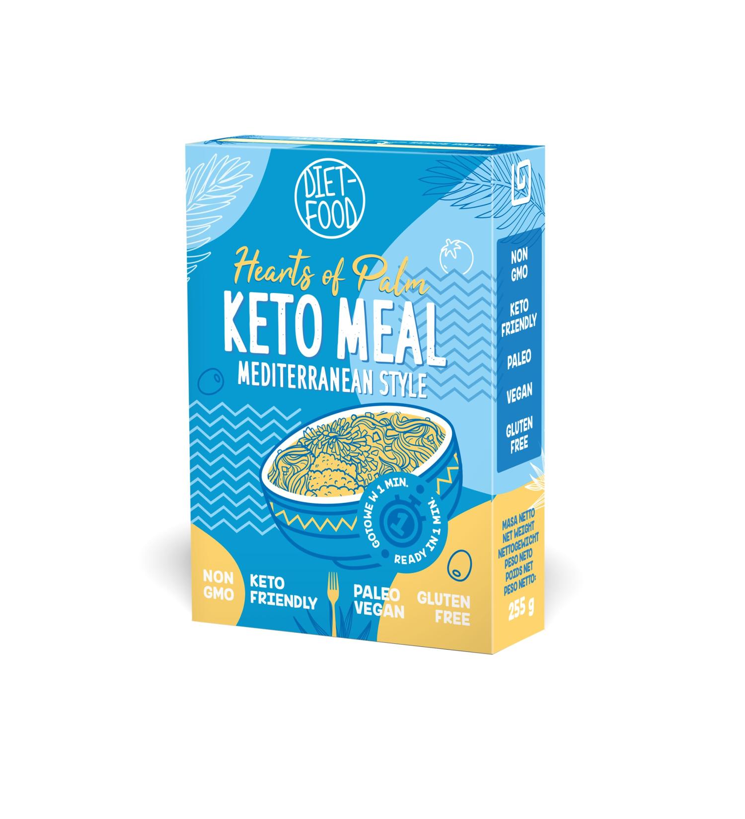 Buy Hearts of Palm Keto Meal | Fast & Tasty Gluten-Free Mediterranean Diet | 255g - Ready in 1 Minute - Buy Online on SooperMarket.com