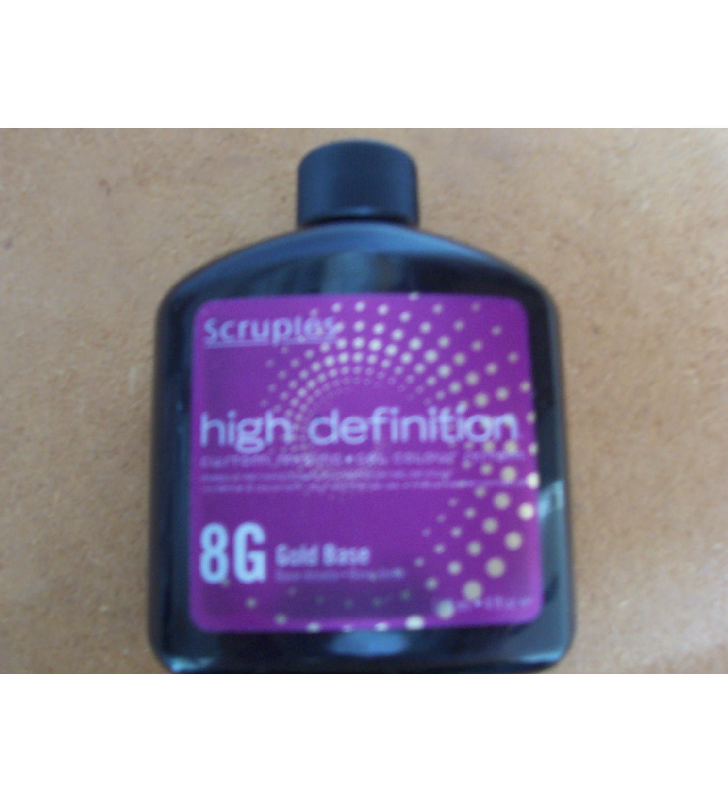 SCRUPLES HIGH DEFINITION HAIR COLOR - 8G - GOLD BLONDE