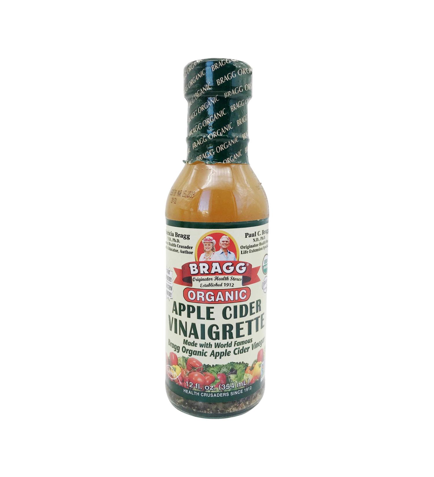Bragg Organic Apple Cider Vinaigrette & Vinegar 12oz - Pack of 1 - Buy Online on SooperMarket.com