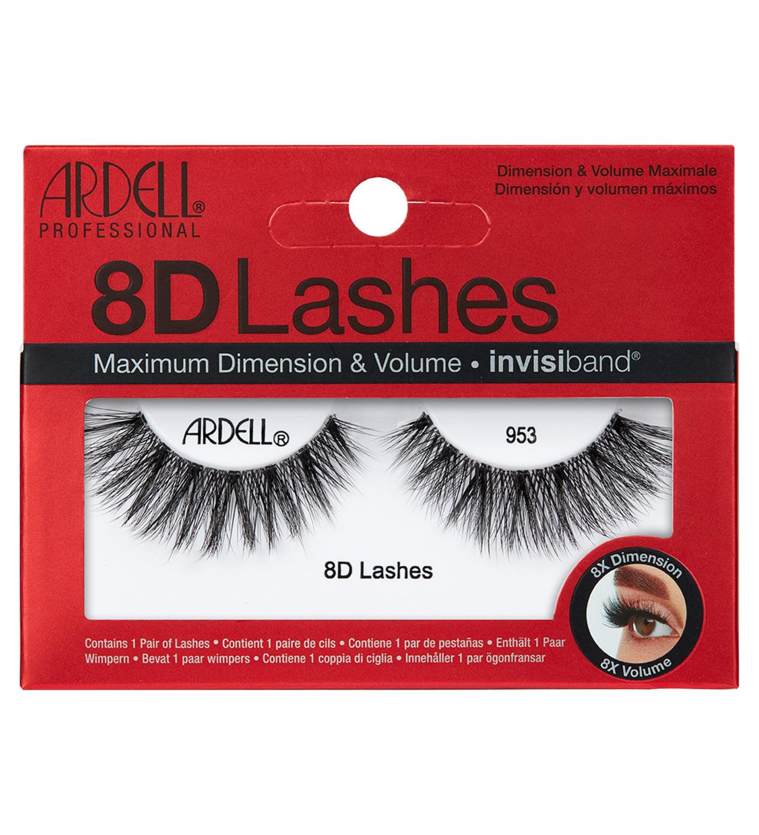 Buy Ardell 8D 953 False Eyelashes - Maximum Volume Long Length Vegan Friendly - Shop Internationally - Buy Online on SooperMarket.com