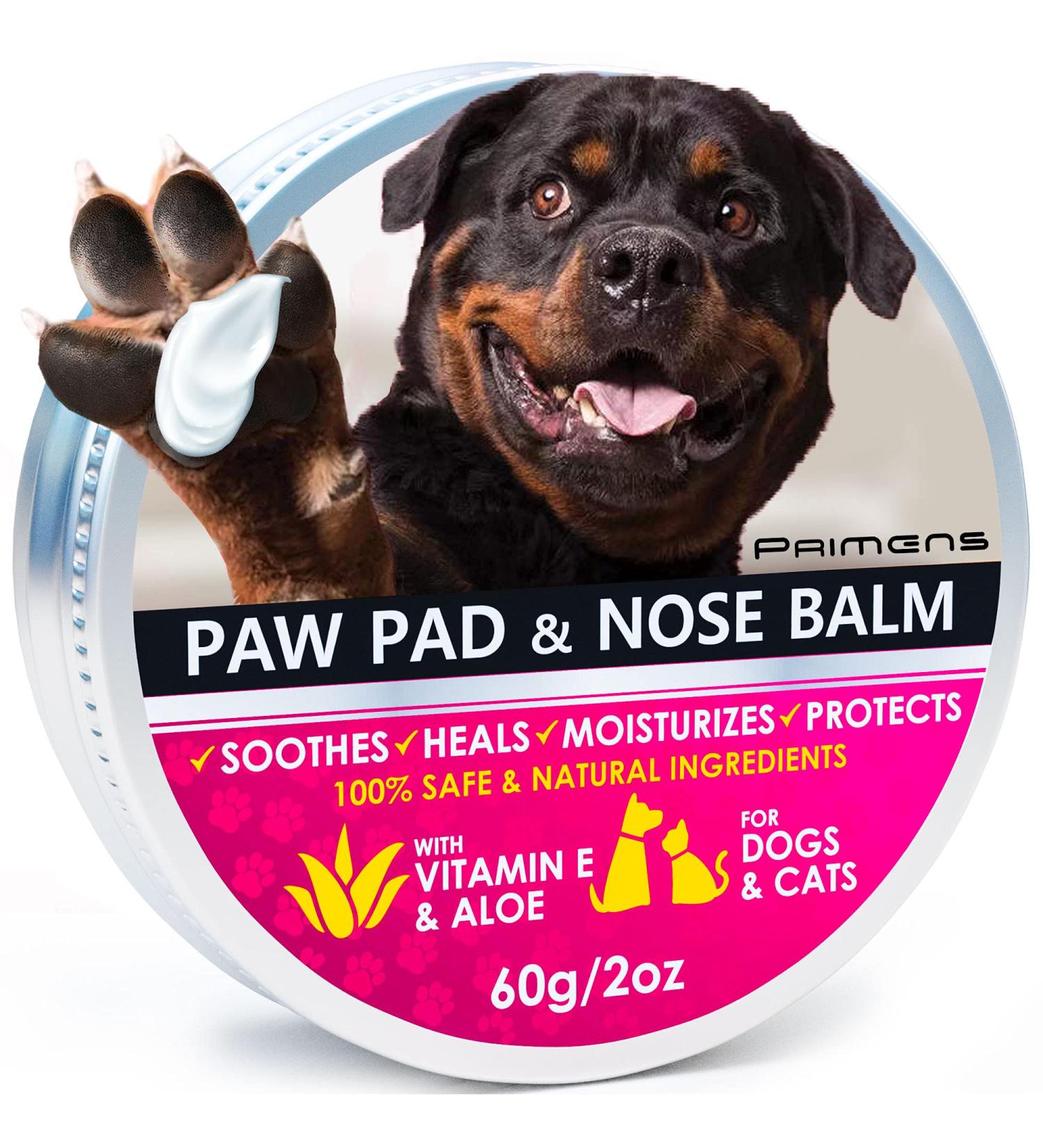 Natural Dog Paw Balm for Hot Pavement Protection | Paw Wax for Dry & Cracked Paws | Paw Moisturizer for Cats & Dogs - Buy Online on SooperMarket.com