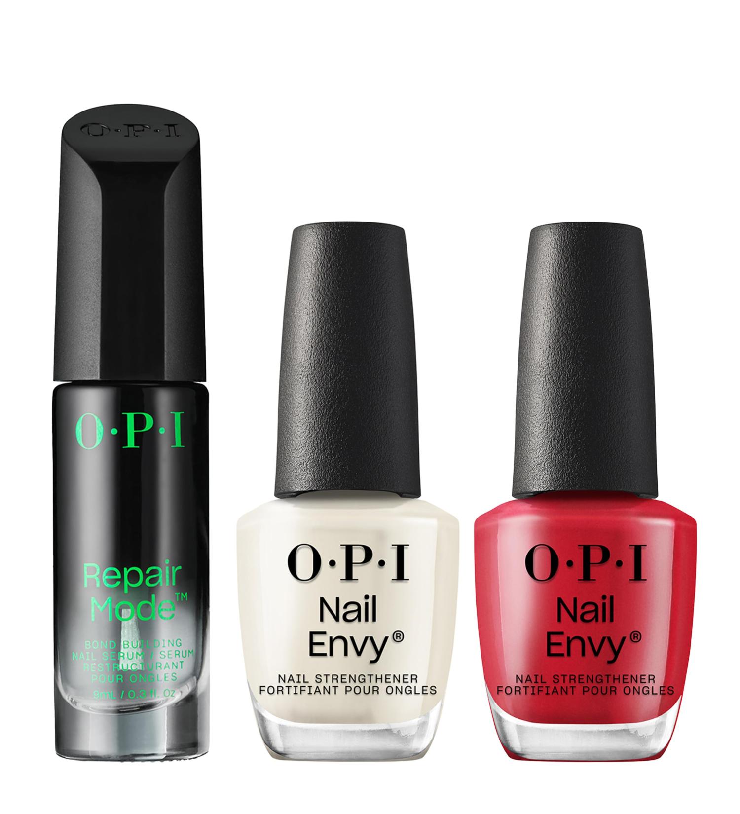 OPI Nail Care - Premium Nail Hardener & Vegan Repair Serum for Stronger Natural Nails - Big Apple Red - Buy Online on SooperMarket.com