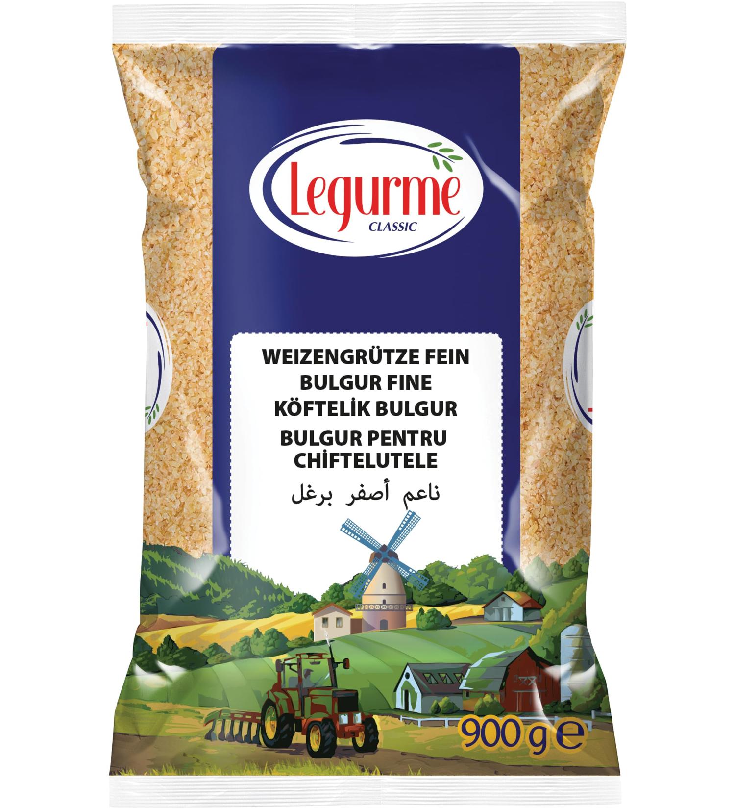 LEGURME Bulgur fine wheat groats (Bulgur K ftelik) - 1 x 900 g