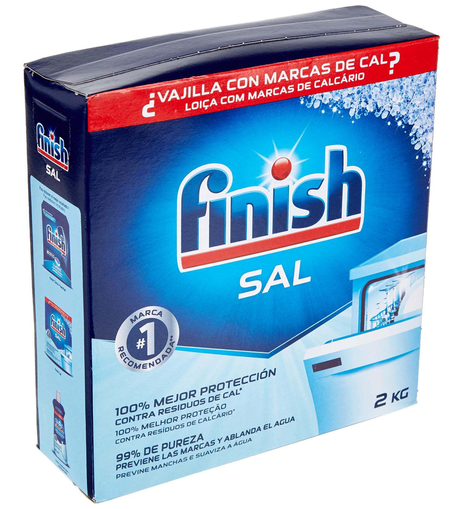 Finish Regenerating Salt 2 kg - Pack of 1 | Water Softener Salt Crystals - Buy Online on SooperMarket.com