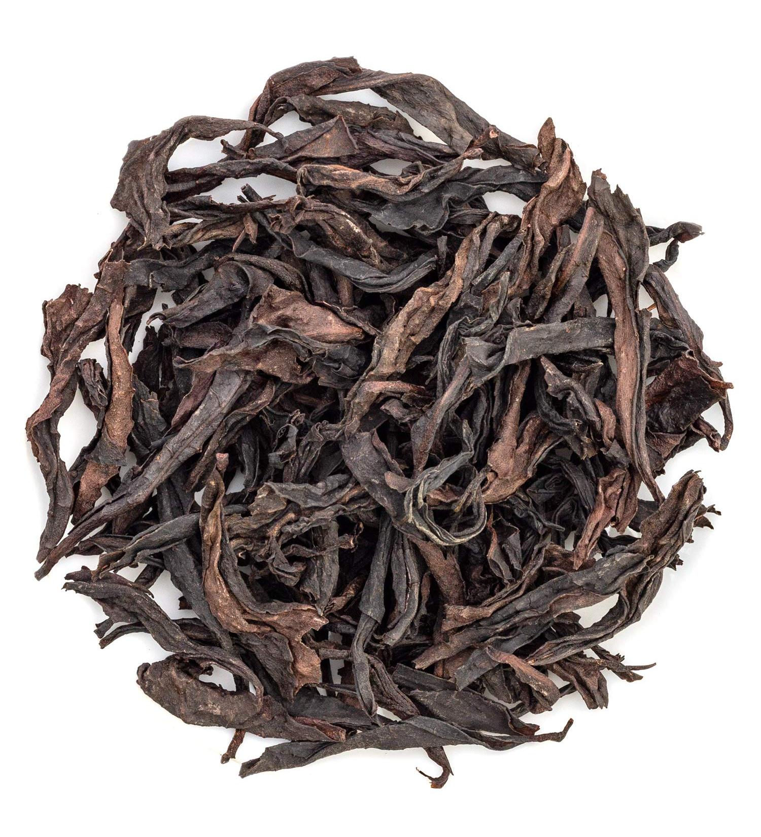 Oriarm Da Hong Pao Roasted Oolong Tea Loose Leaf - 225g (8oz) - High Mountain Wu Long from Fujian Wuyi Rock Tea - Ziplock Resealable Bag - Authentic Chinese Dahongpao Big Red Robe - 8 Ounce Pack - Buy Online on SooperMarket.com