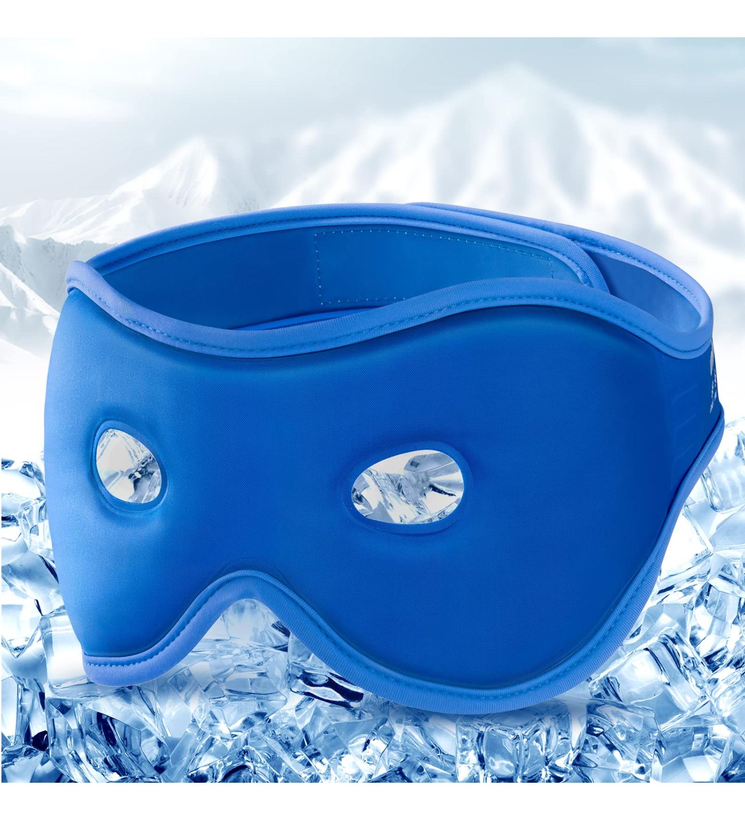 Reusable Gel Eye Mask | Cooling Eye Mask for Puffy Eyes & Migraine Headache Relief - Buy Online on SooperMarket.com