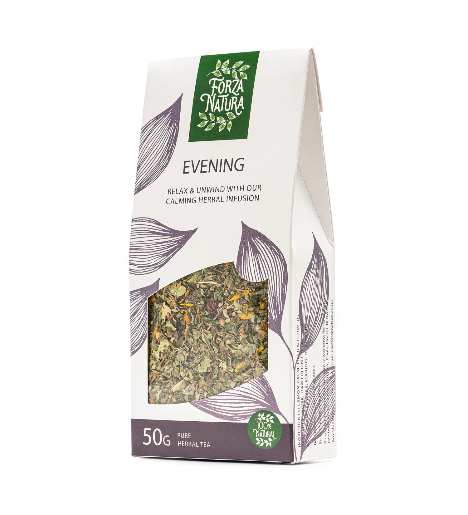Evening - Loose Leaf Herbal Tea - 100% Natural - 50g