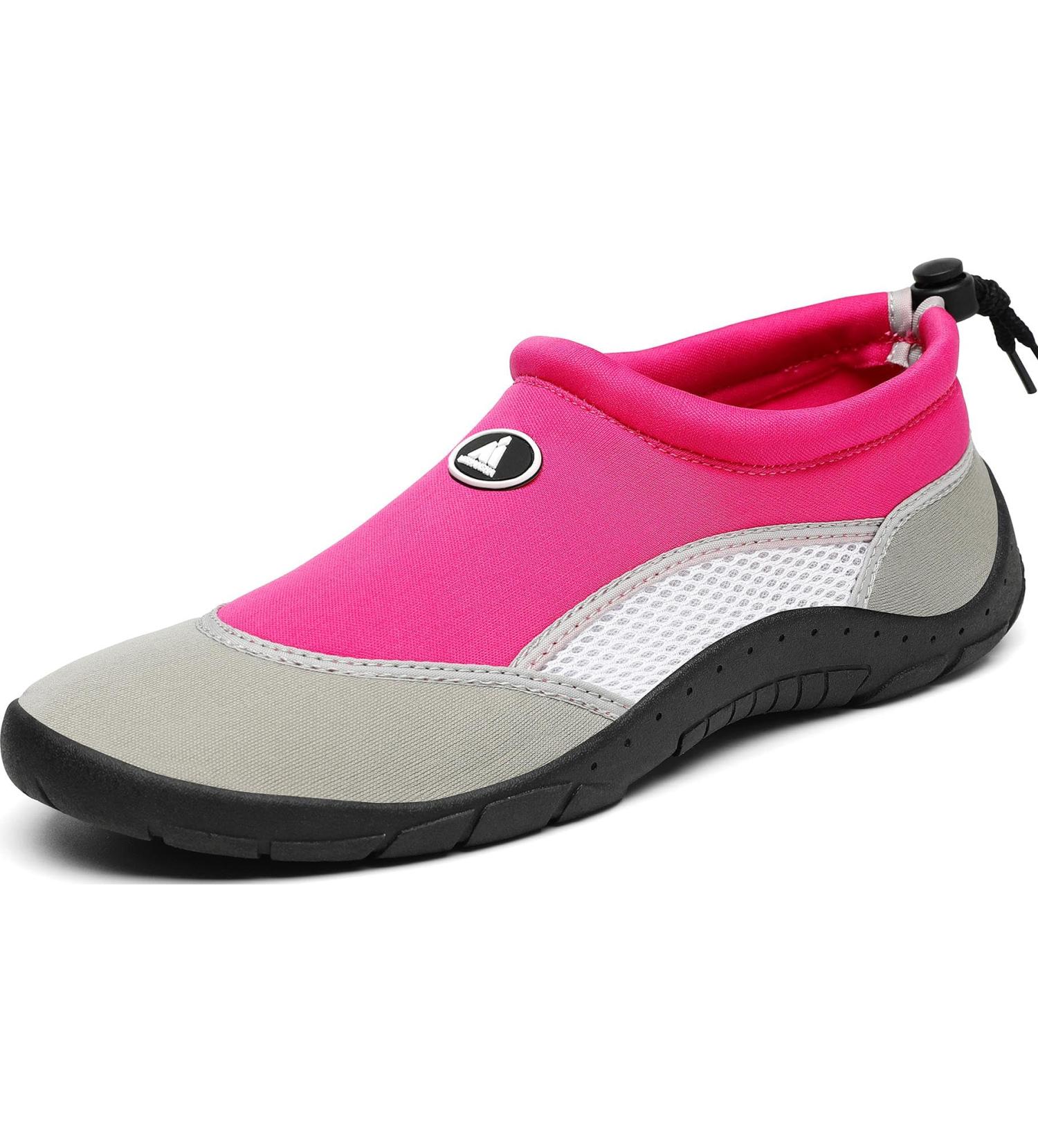 Mishansha Unisex Bathing Shoes - Lightweight Breathable Non-Slip Barefoot Footwear Magenta Pink Size 36-46 EU - Buy Online on SooperMarket.com