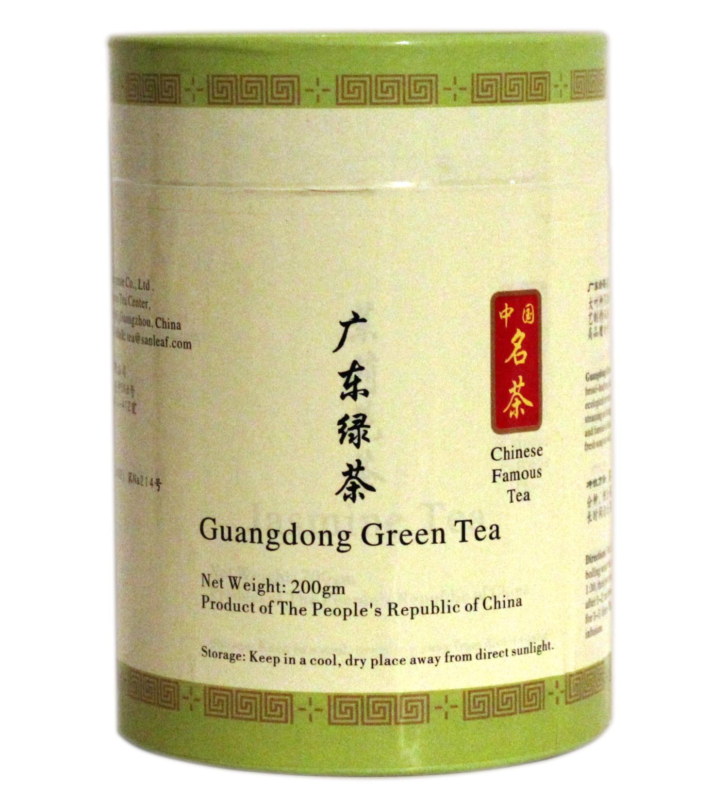 Nature Therapy Sanleaf Ekong Guangdong Green Tea Loose Leaf Tea 200g Broad-leaf - Buy Online on SooperMarket.com