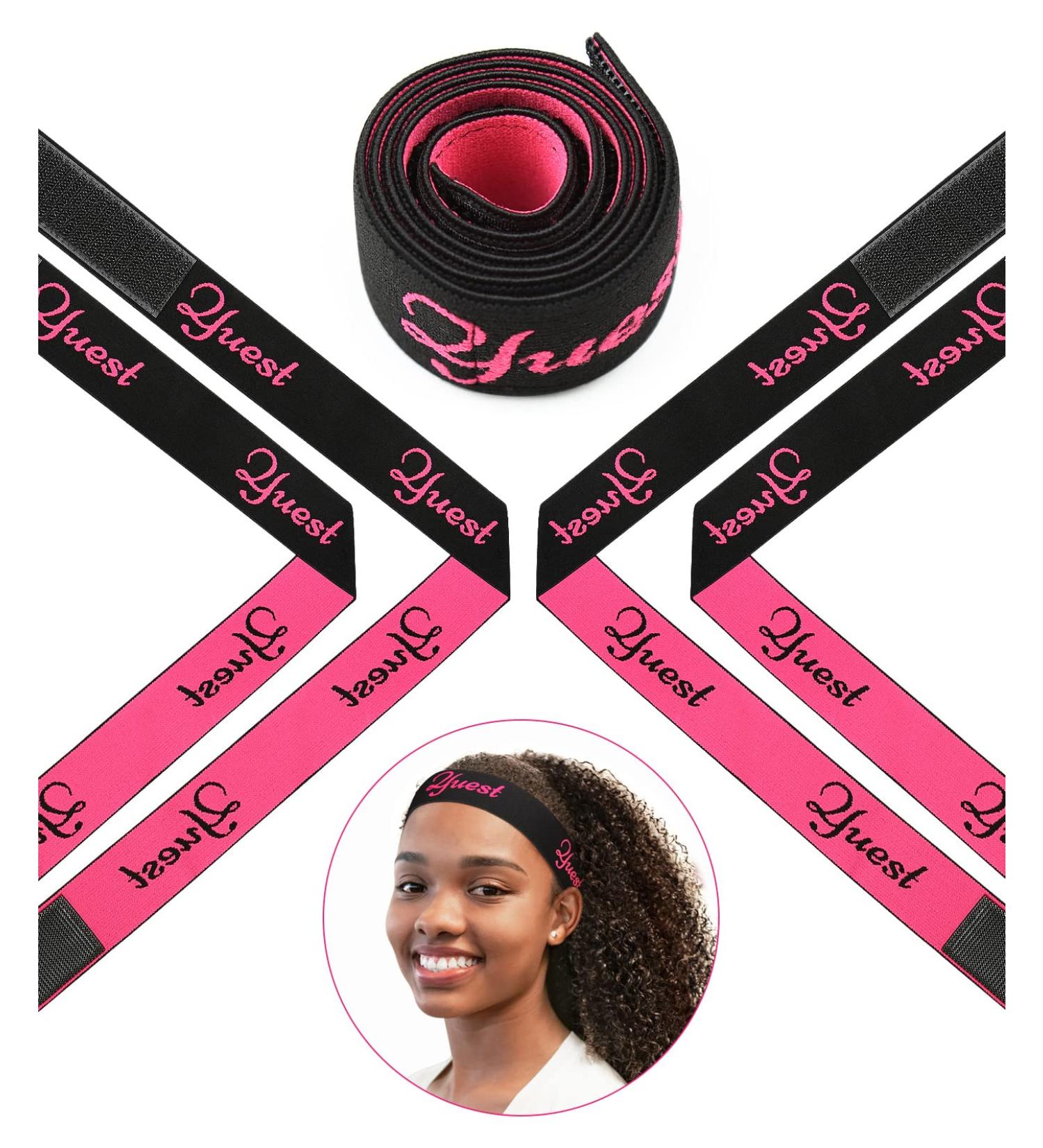 Yuest Elastic Band for Lace Wig | Edge Wrap for No Slip | Adjustable Hair Grip Straps - 2 Count - Buy Online on SooperMarket.com