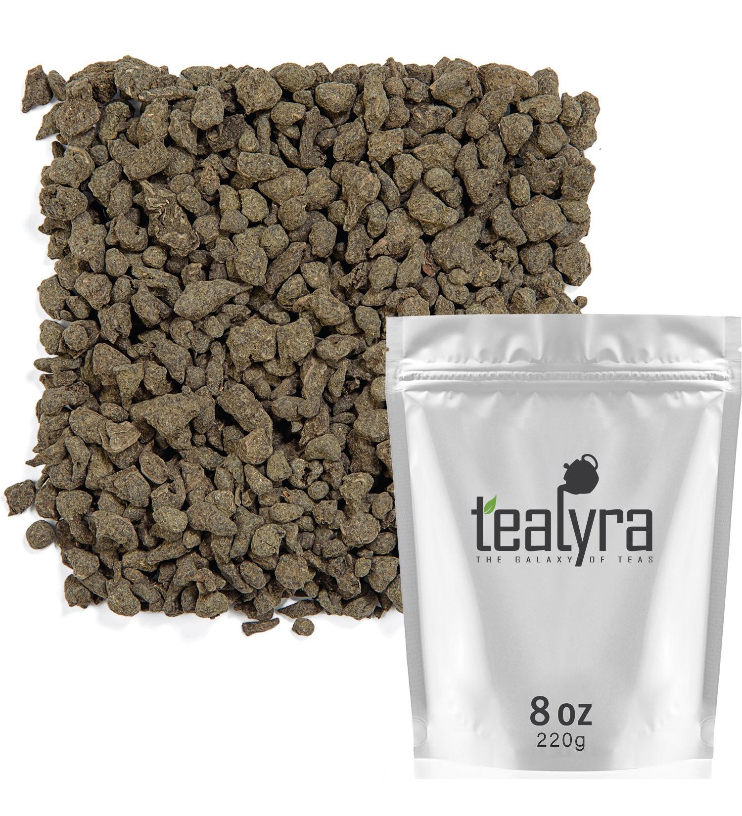 Tealyra Imperial Ginseng Ren Shen Oolong Tea 220g - Energy Boost - Healthy Loose Leaf Tea - Buy Online on SooperMarket.com