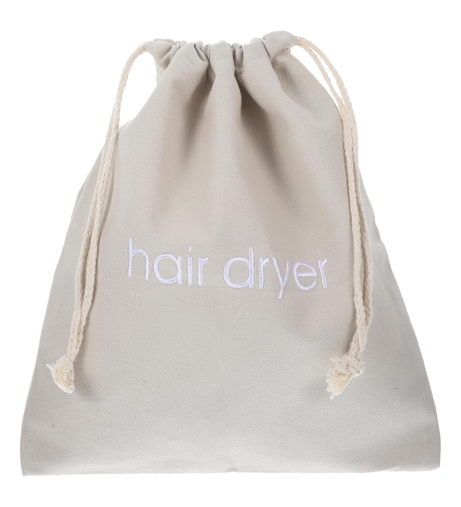 Gogogmee Hair Dryer Storage Bag Hair Dryer Clothes Bag Travel Pouch Travelling Bag Holder Fabric Light Grey - Buy Online on SooperMarket.com