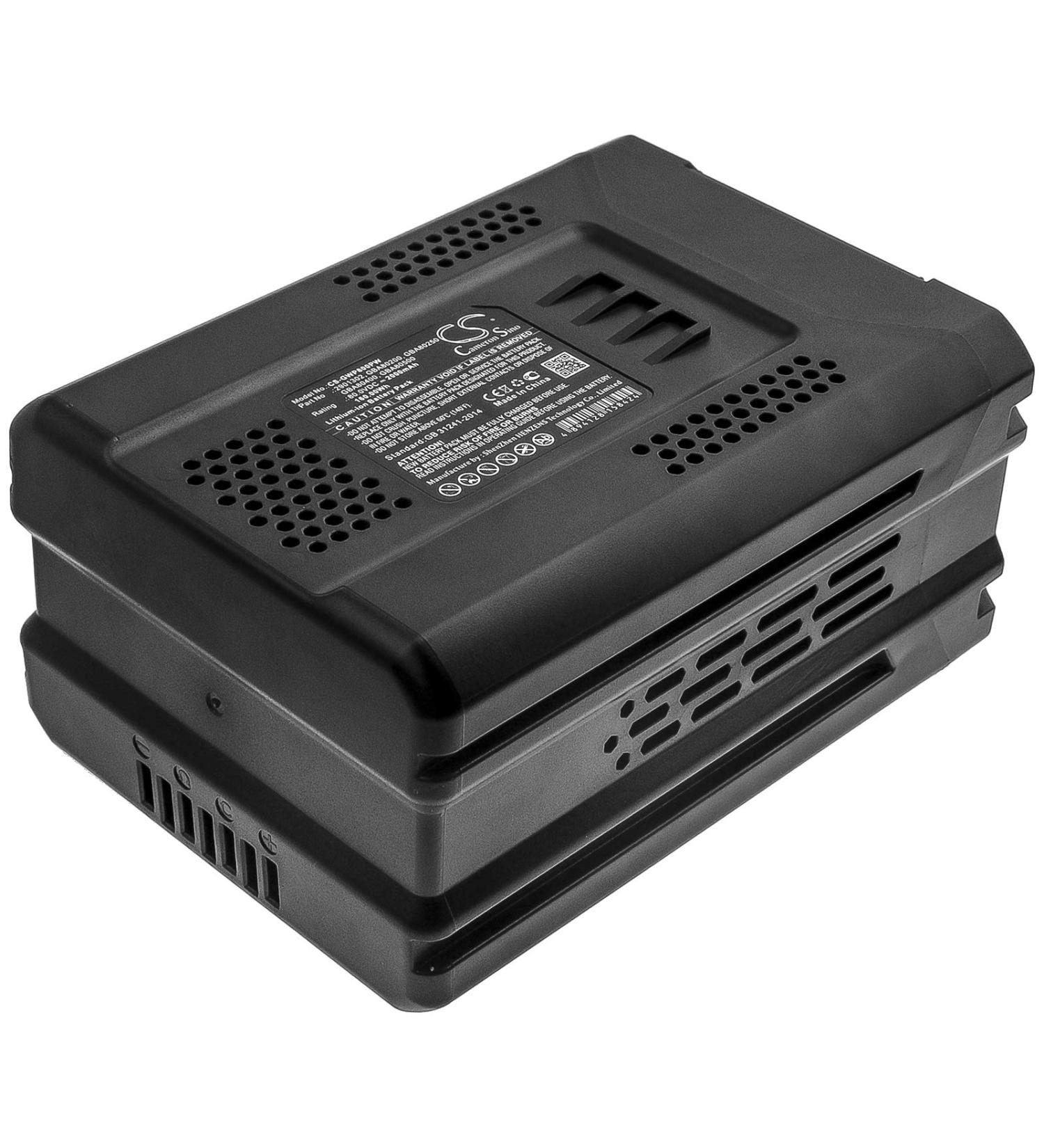 Afshan 2000mAh 80V Battery Replacement for Stiga SBC 80 D AE & Multiclip Models | High Performance & Reliability - Buy Online on SooperMarket.com