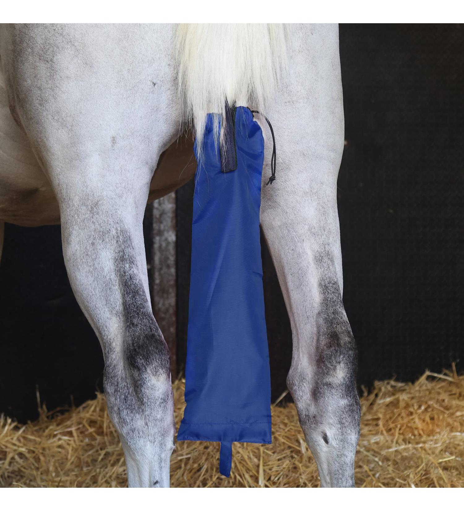 Cottage Craft Blue Tail Bag for Horses (One Size)