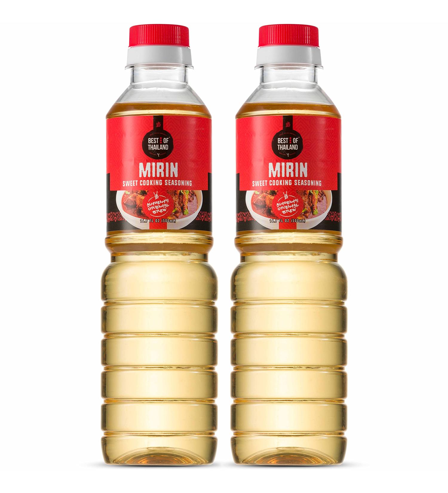 Thailand Mirin: Authentic Sweet Japanese Rice Wine for Cooking & Seasoning | 16.9 Fl Oz (Pack of 2) - Buy Online on SooperMarket.com
