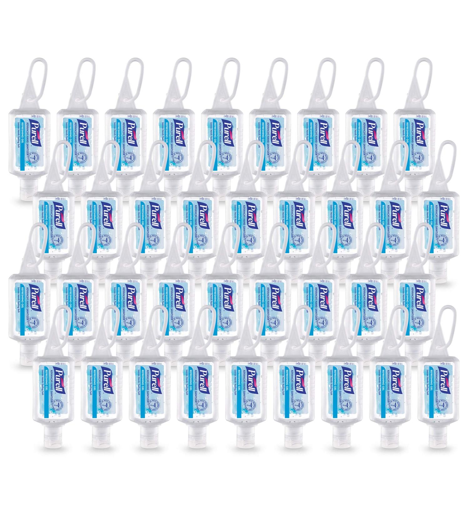Purell Hand Sanitizer 1 fl oz Travel Size - Pack of 36 with Jelly Wrap Carrier - Buy Online on SooperMarket.com