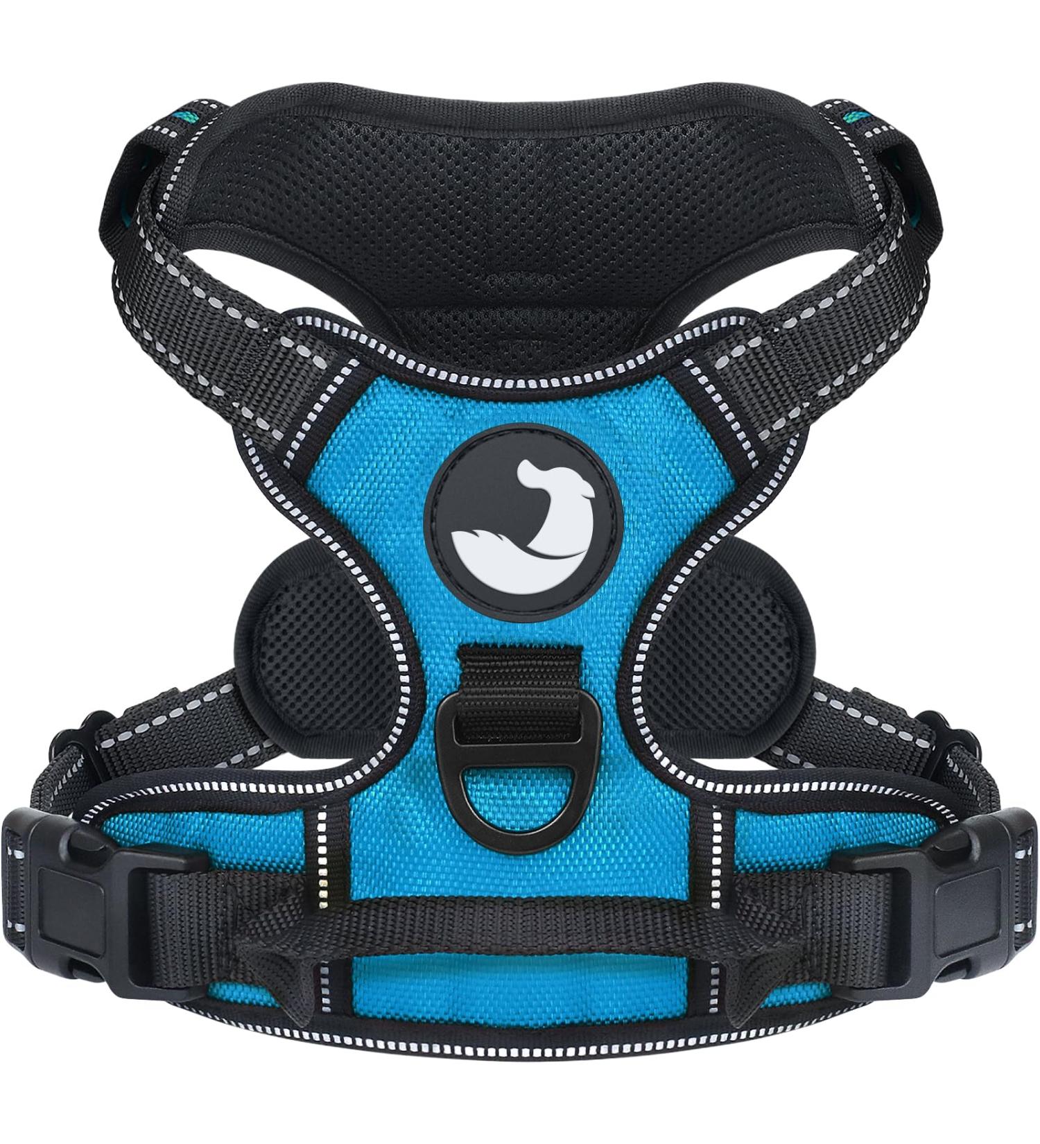 Buy Joytale Reflective Dog Harness for Small Dogs - Soft Padded Adjustable & Breathable with Control Handle - Perfect for Training - Blue - 1 Pack - Buy Online on SooperMarket.com