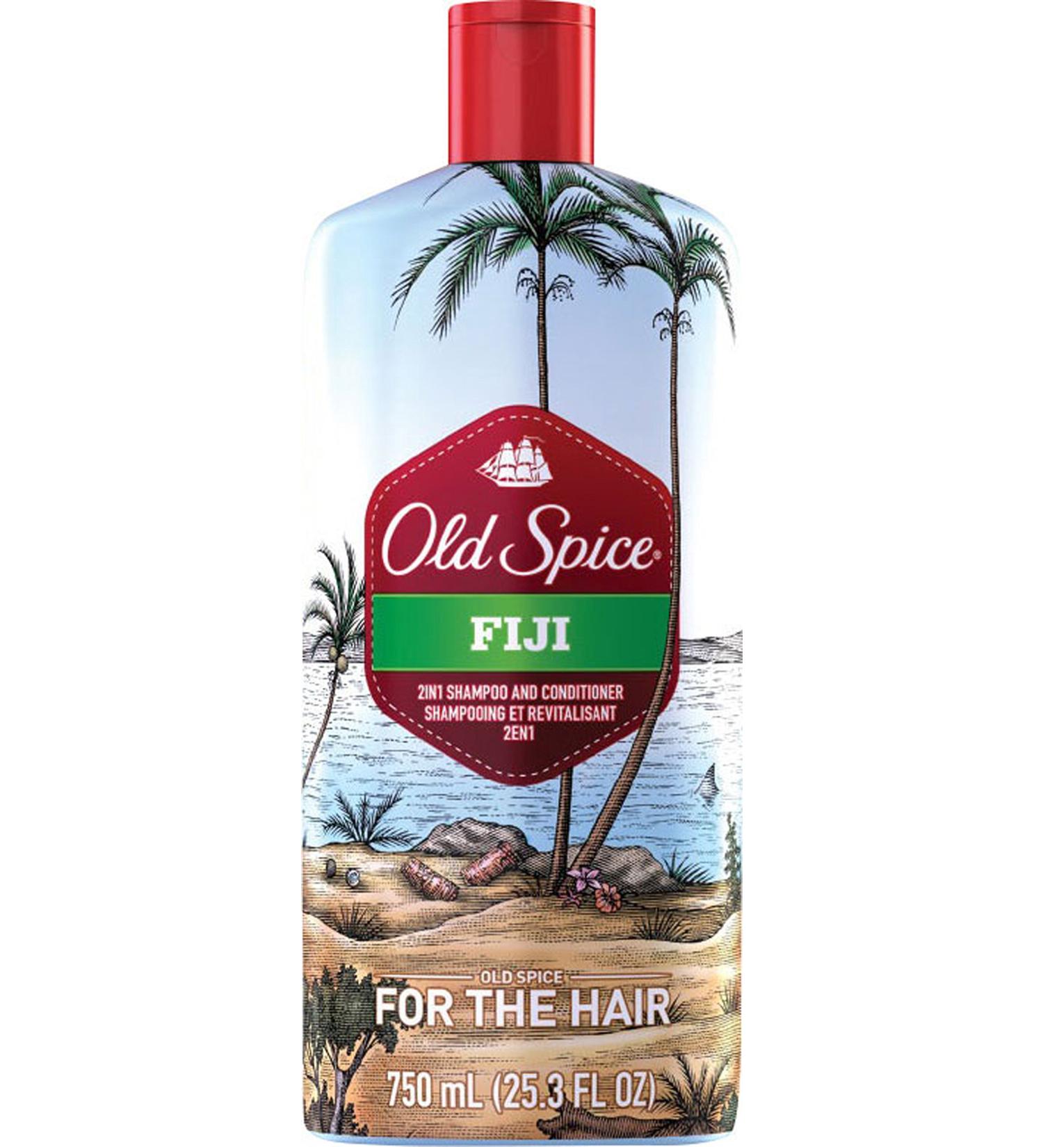 Buy Old Spice Fiji 2in1 Shampoo & Conditioner - 12 Fl Oz | International Shipping Available - Buy Online on SooperMarket.com