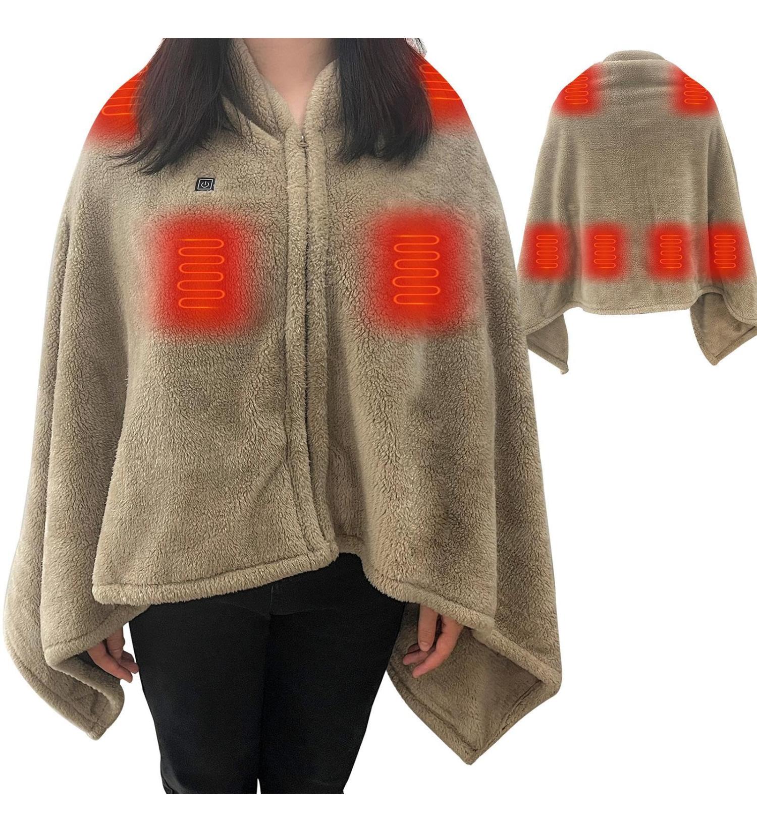 Pekmar Electric Heated Blanket | Soft & Plush Outdoor Heating Ceiling | Warm Your Bedroom Dormitory & More - Buy Online on SooperMarket.com