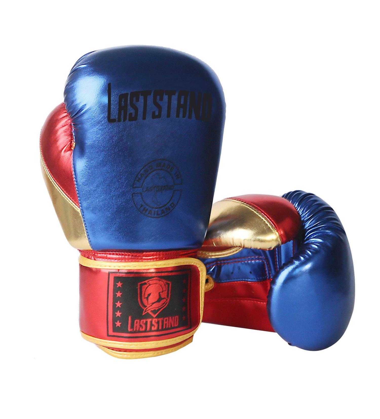 ASTSTAND Blue Boxing Muay Thai Kickboxing Gloves - 8oz Professional Punch Bag Gloves - Buy Online on SooperMarket.com