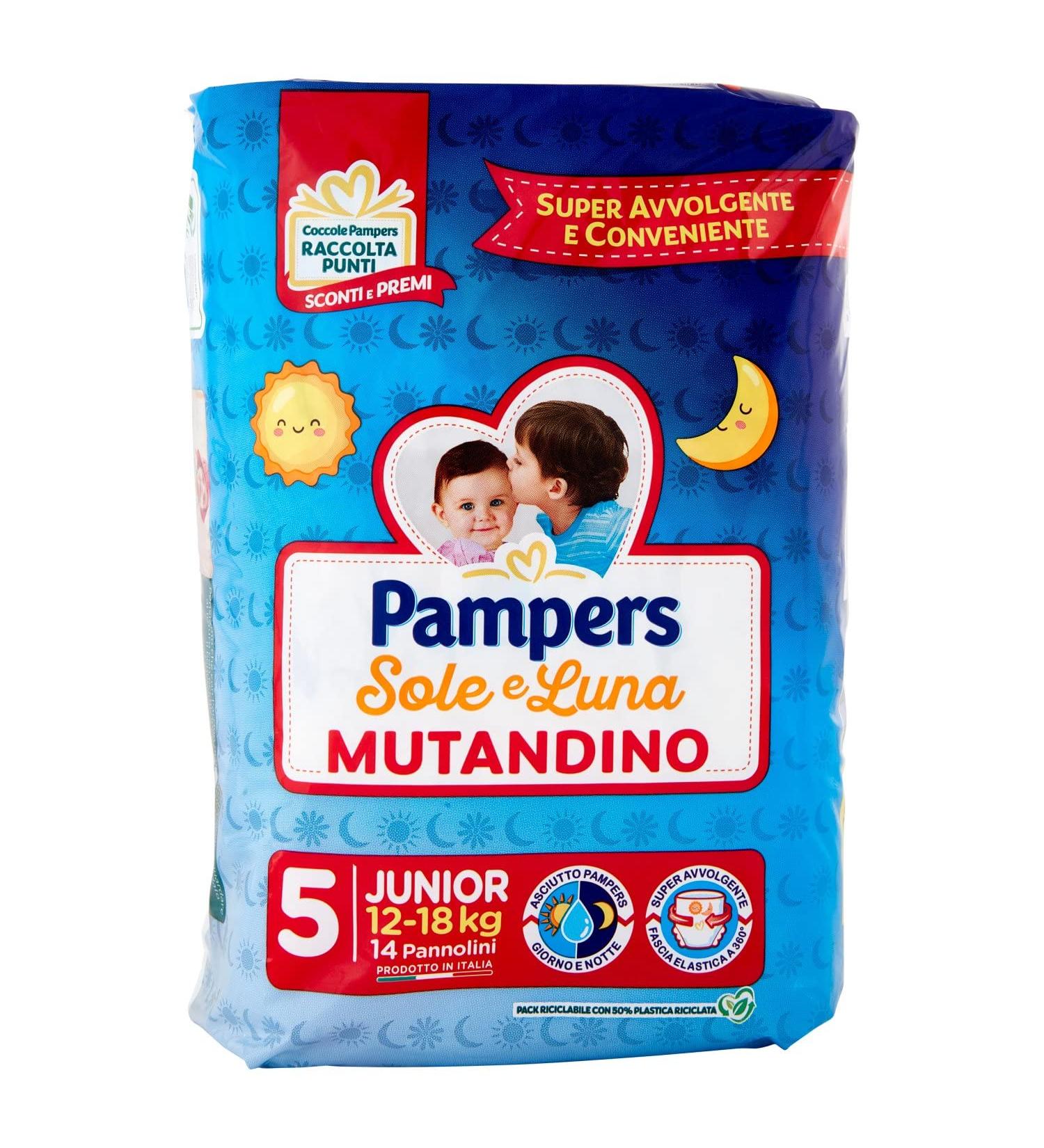 PAMPERS Sole&Luna Panties Junior x14 Pieces - Buy Online on SooperMarket.com