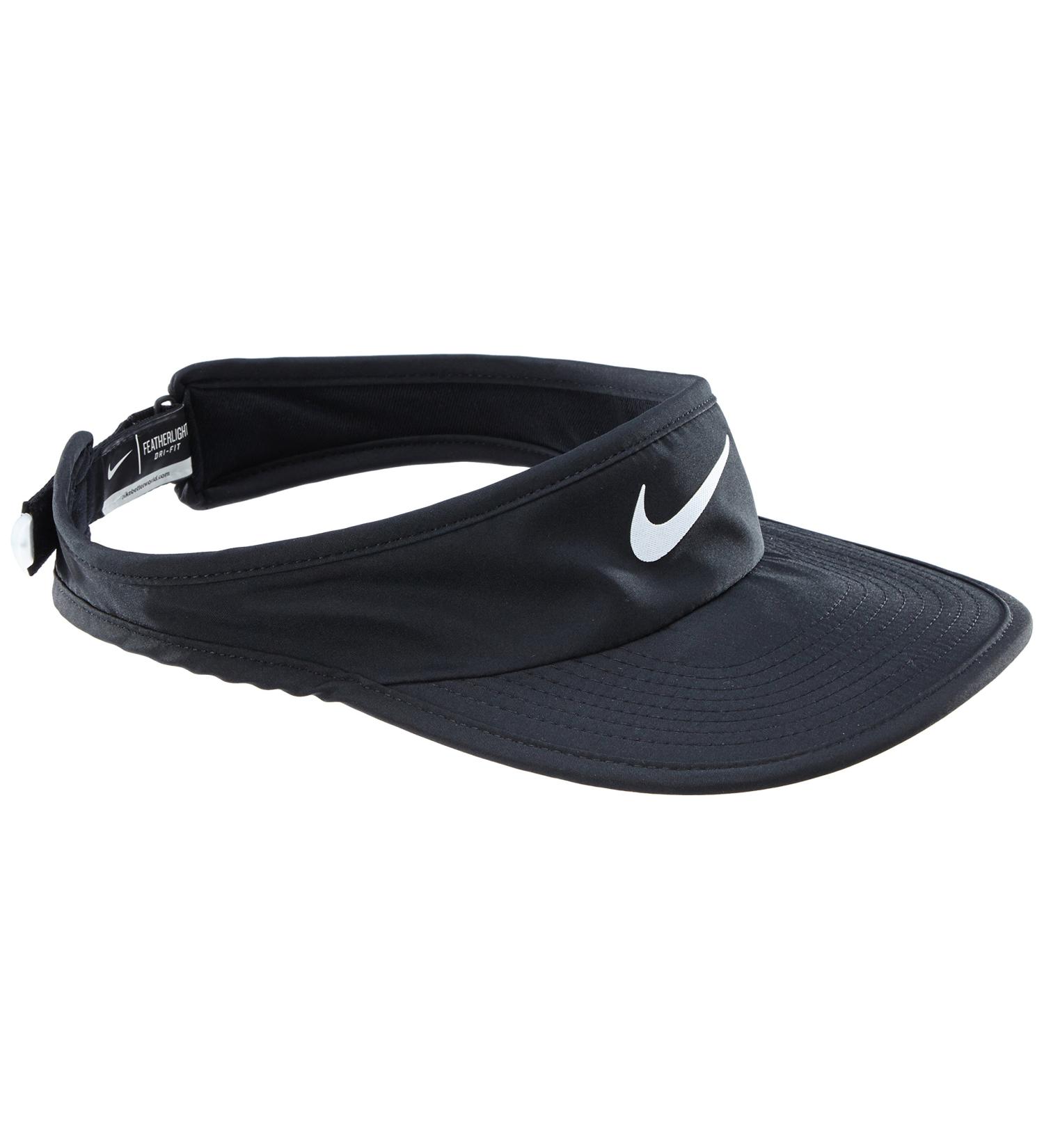 Nike Youth Featherlight Sun Visor Black