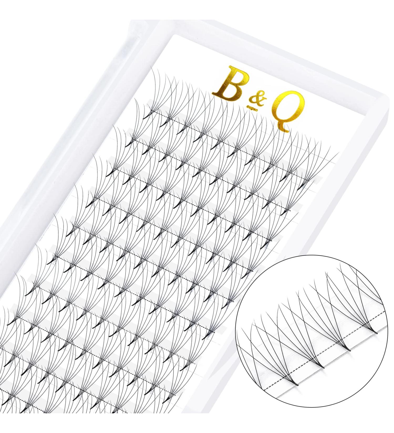 Buy 4D Eyelash Fans - CC Curl 0.10mm 9mm Base - Volume Extensions for Stunning Lashes | International Shipping - Buy Online on SooperMarket.com