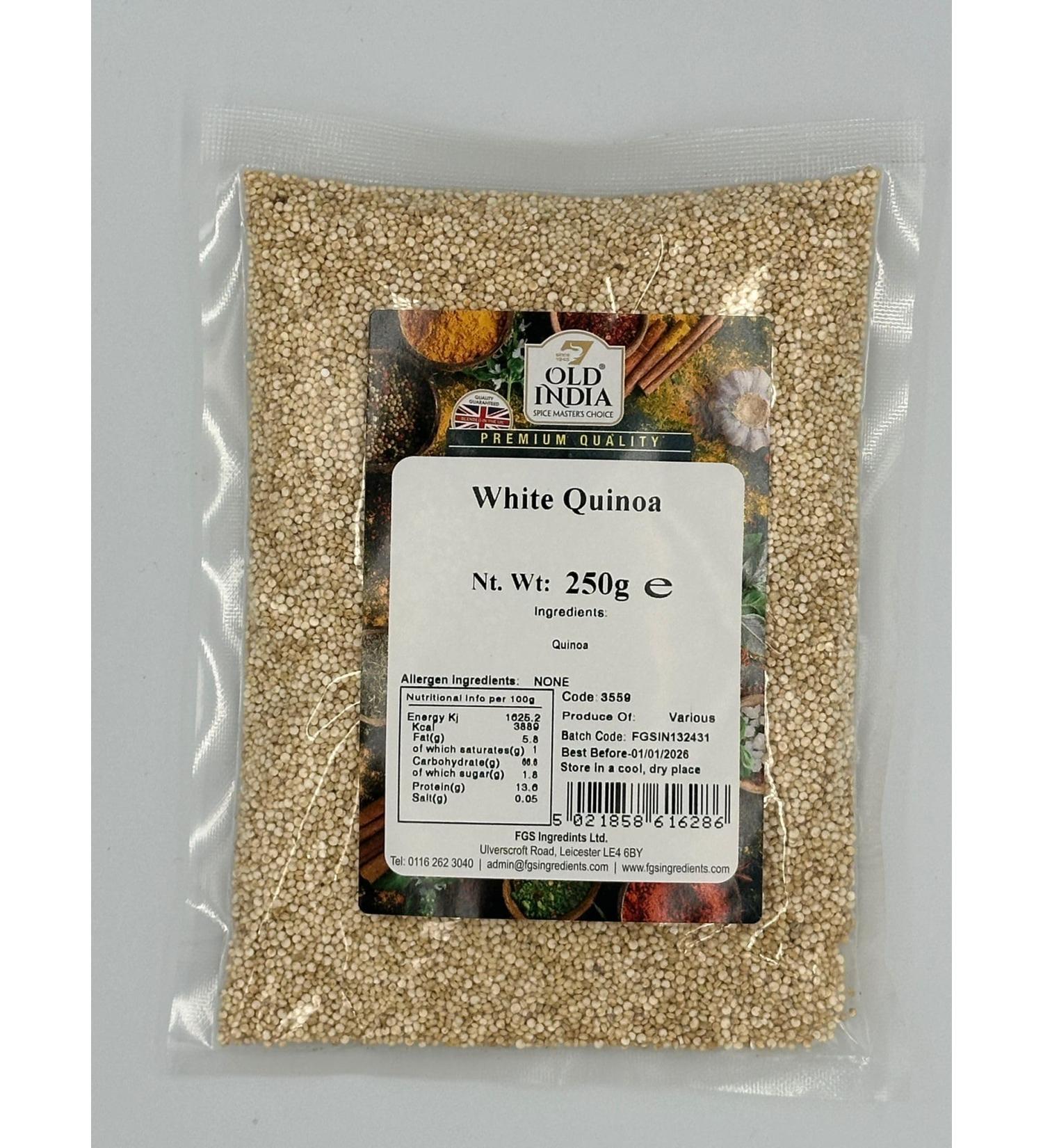 Old India White Quinoa 250g - Buy Online on SooperMarket.com