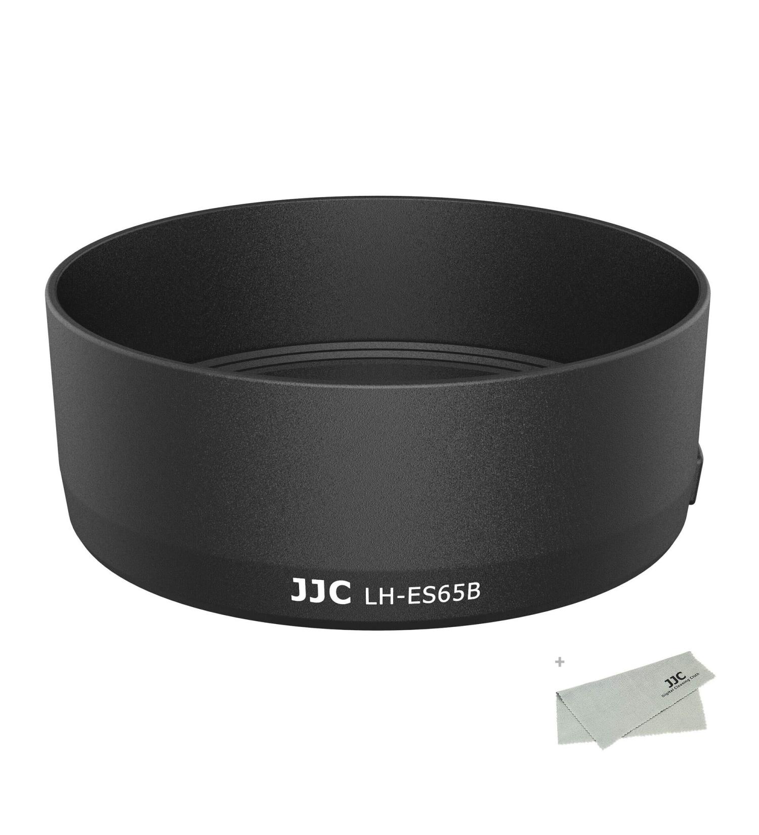 Canon RF 50mm F1.8 STM Lens Hood for EOS R6 R5 RP R Camera - Reversible Lens Shade ES-65B Replacement | Compatible with 43mm Filters and Lens Cap - Buy Online on SooperMarket.com