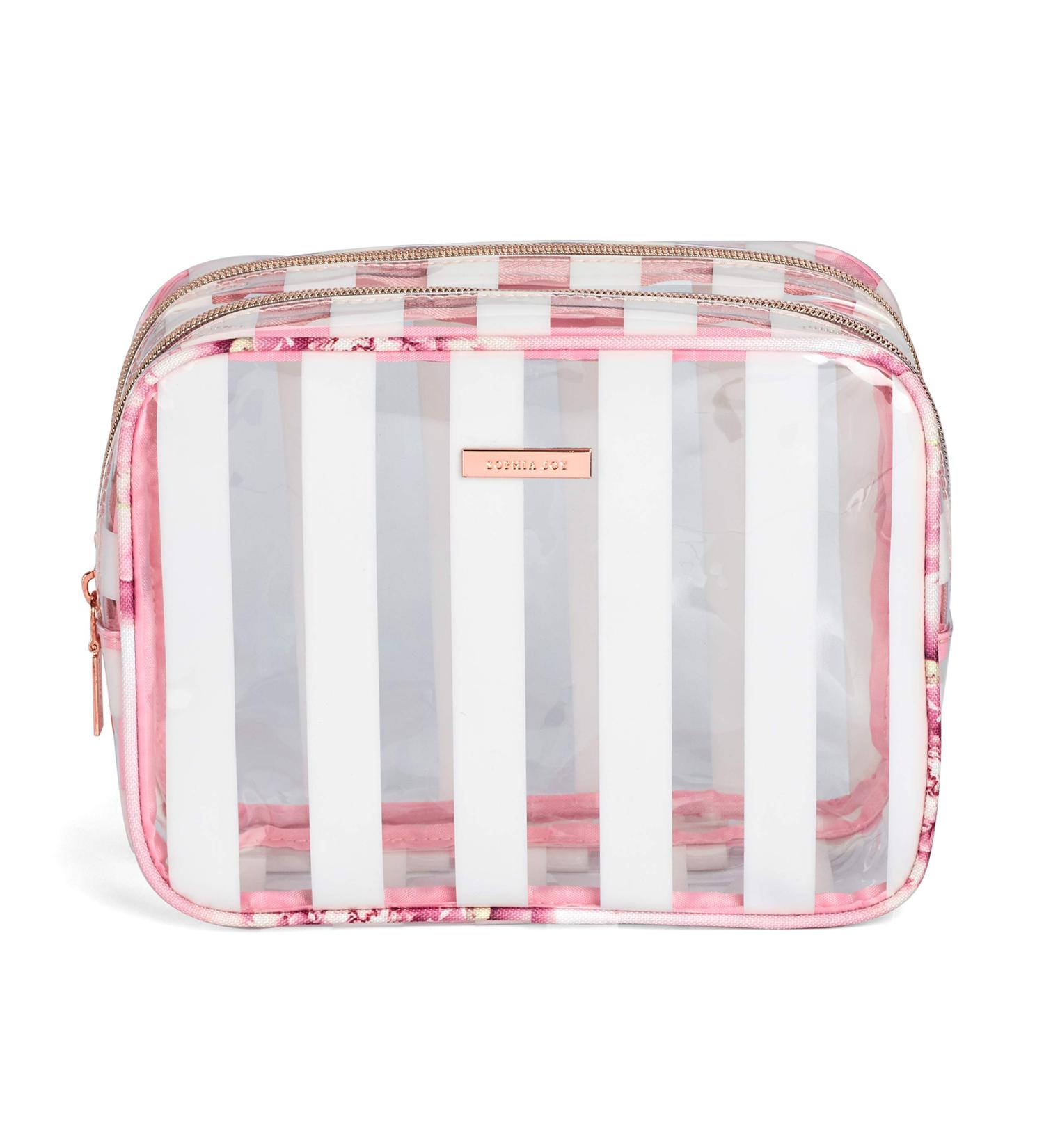 Conair Sophia Joy Floral Double Zip Organizer - 1 Piece Makeup Bag - Buy Online on SooperMarket.com