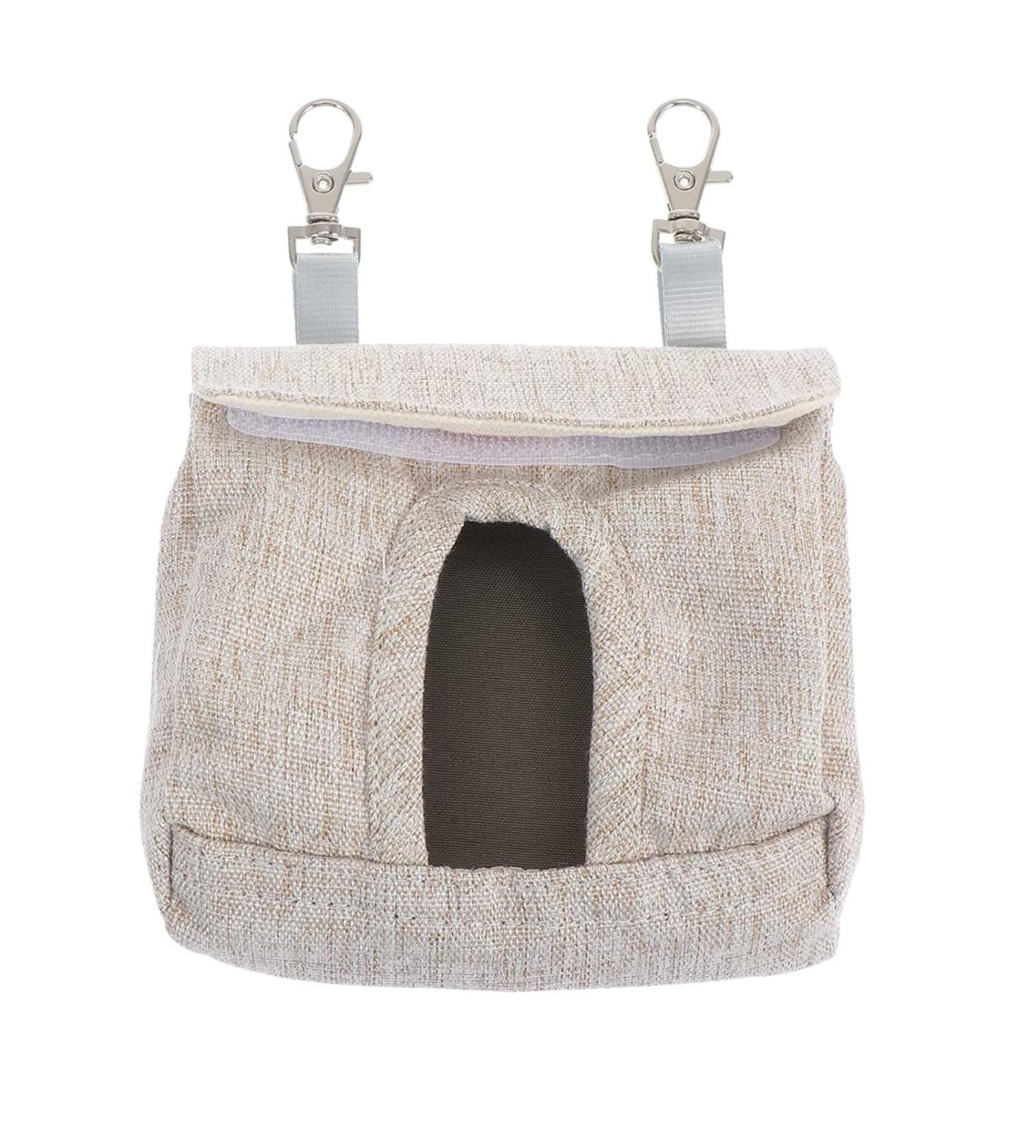 Rabbit Hay Feeder Bag Eat Slowly Guinea Pig Hay Feeder Hemp Fabric Small Animals Hay Feeder Bag for Rabbit Guinea Pig Chinchilla Small Animal - Buy Online on SooperMarket.com