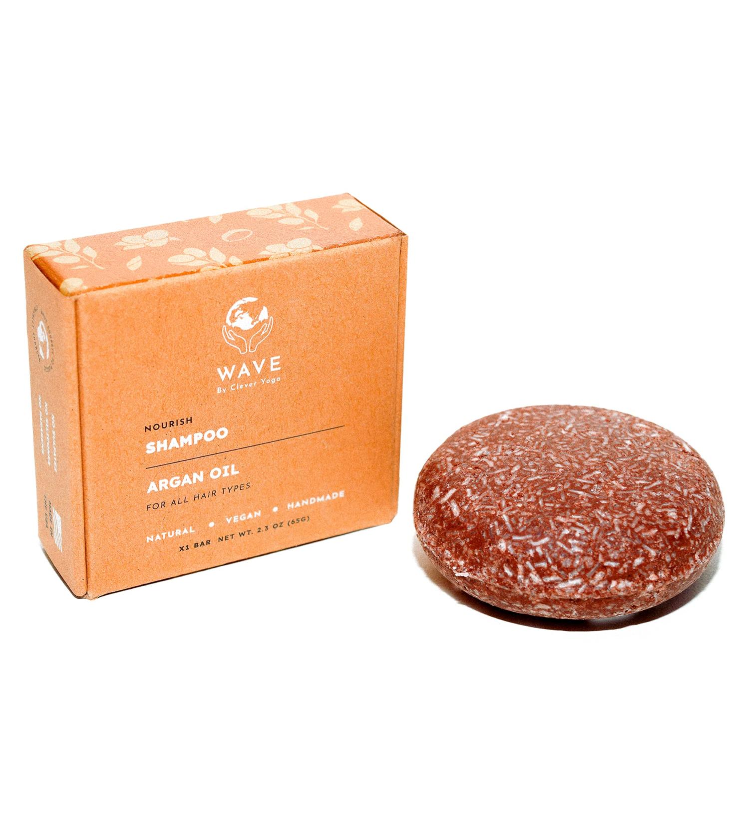 Clever Yoga Argan Oil Shampoo Bar - 100% Vegan & Moisturizing - Handmade in the USA - Buy Online on SooperMarket.com