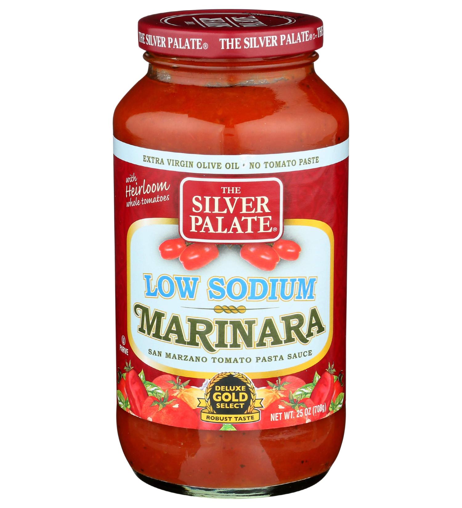 Silver Palate Low Sodium Marinara Pasta Sauce - 25 oz - Buy Online on SooperMarket.com