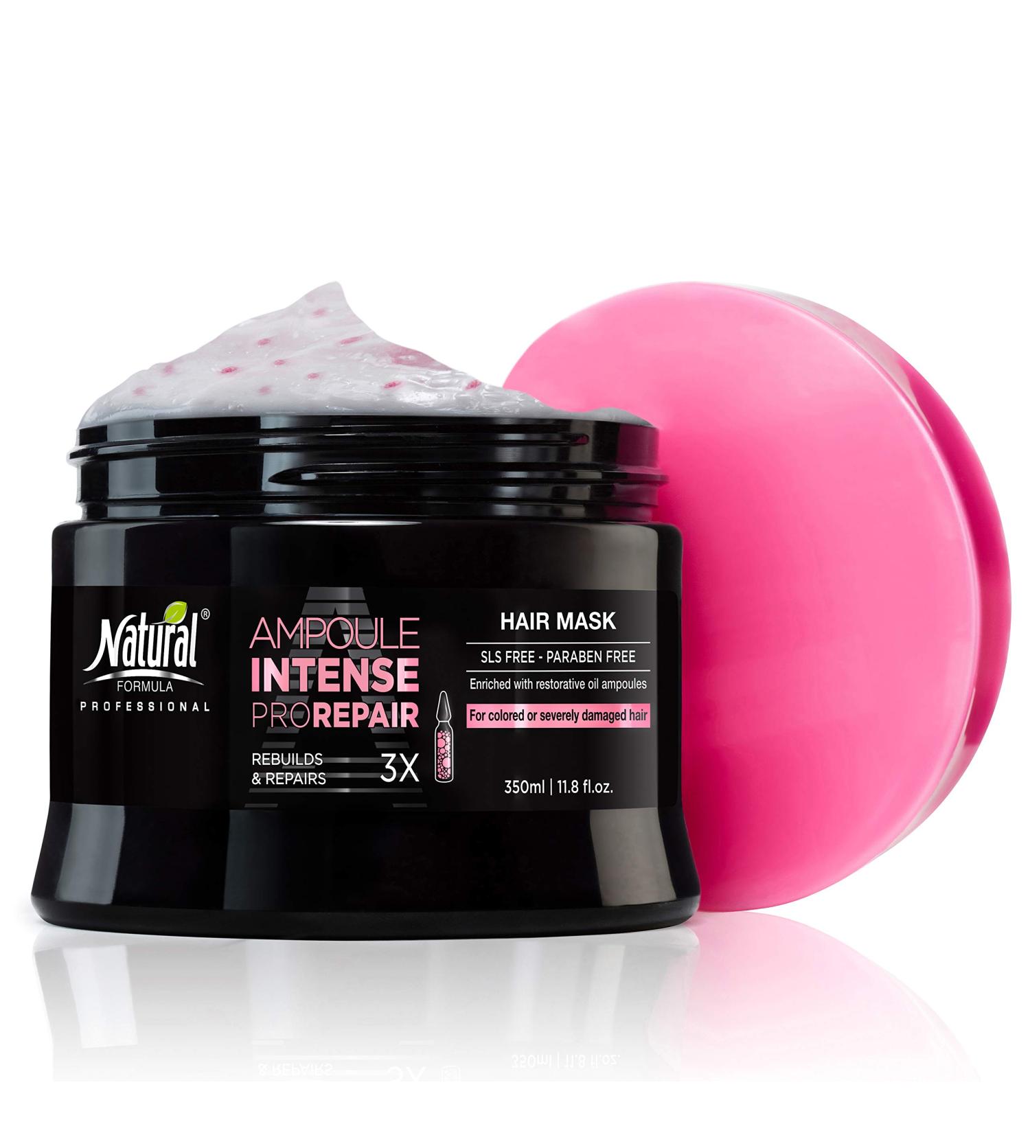 Intense Hair Mask with Restoring Oils Nourish, Strengthen, and Moisturize Dry Hair Paraben & SLS Free 11.8 Fl Oz - Buy Online on SooperMarket.com