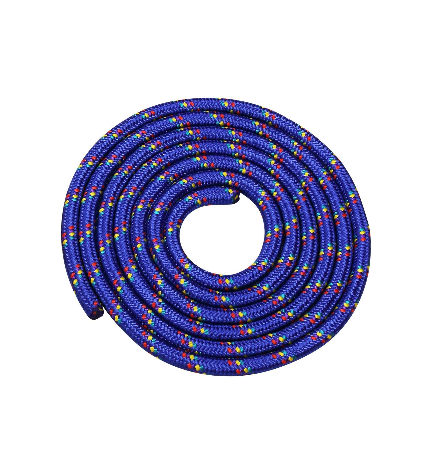 Vinex skipping rope - skipping rope 3 meters - beautiful pattern - blue
