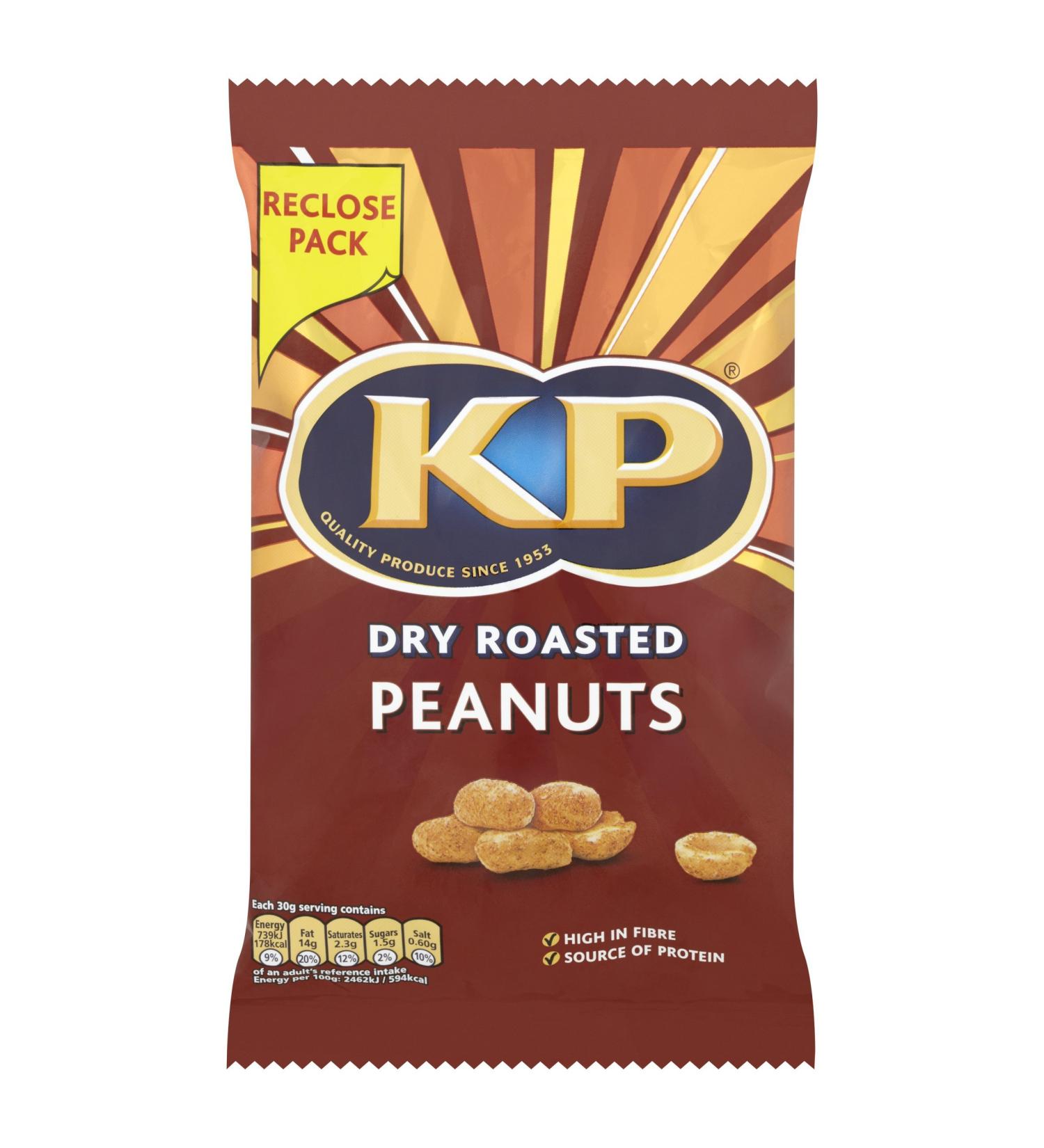 KP Dry Roasted Peanuts 270 g - Buy Online on SooperMarket.com