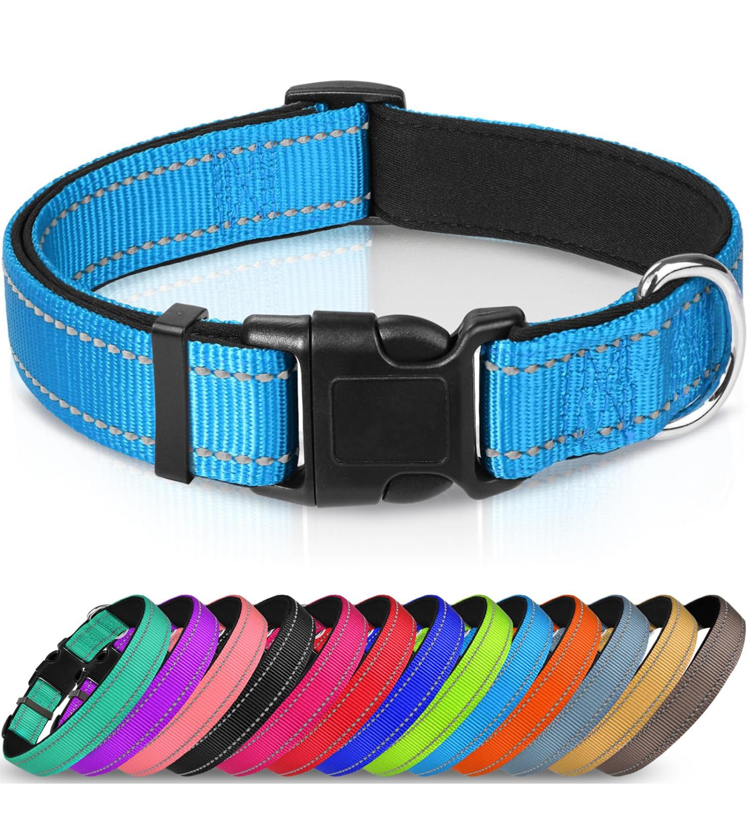 Buy Joytale Reflective Dog Collar for Small Dogs - Blue S (Pack of 1) | International Shipping Available - Buy Online on SooperMarket.com