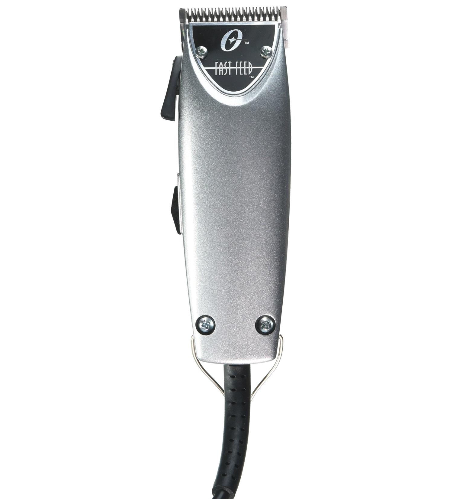 Oster Limited Edition Fast Feed Hair Cut Clipper Professional Pro Salon Silver Made in USA with adjustable blade system Quiet Pivot Motor 76023-076