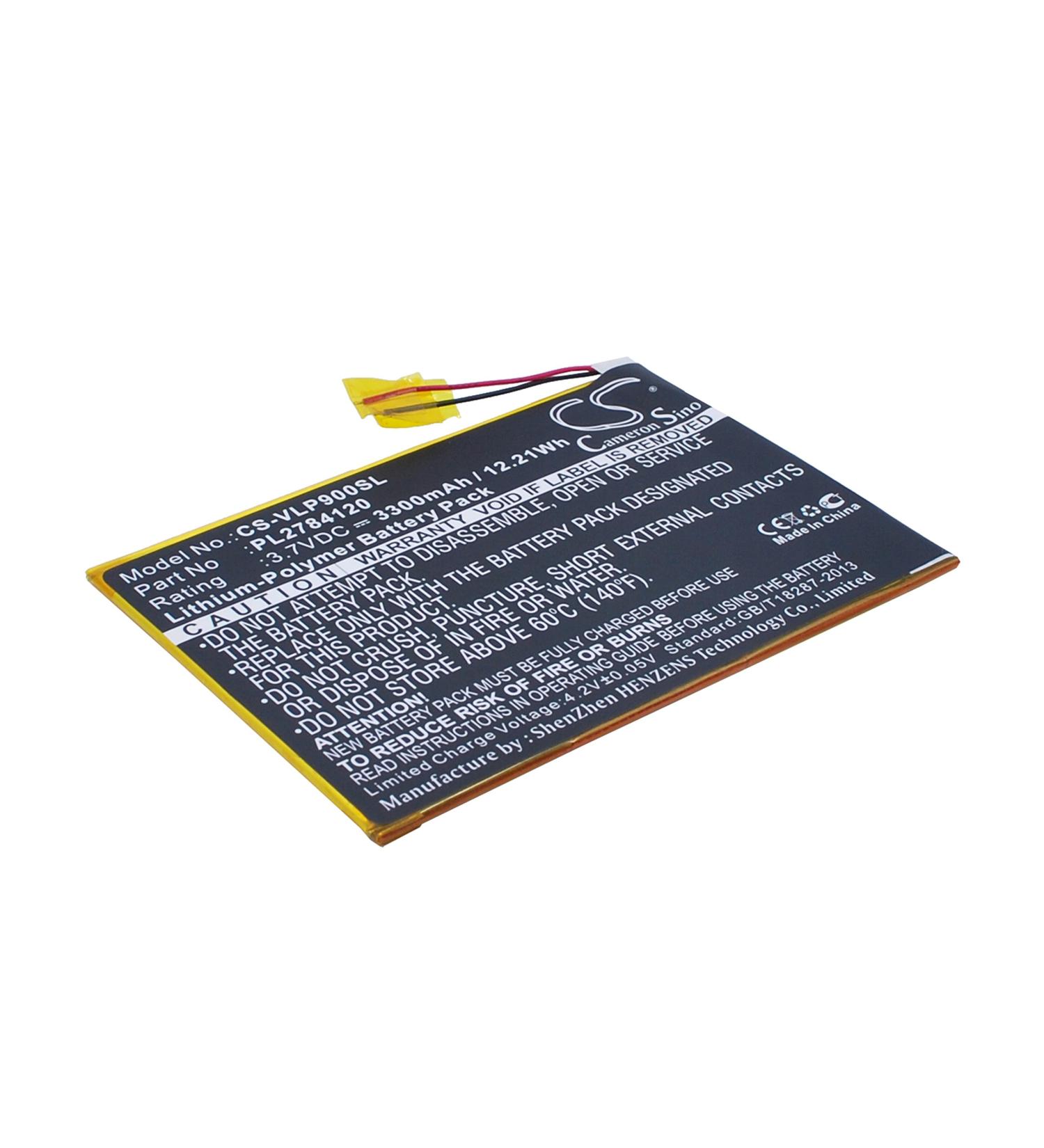 3300mAh Battery Replacement for Visual Land Prestige Elite 9Q | High-Performance 3.7V ME-9Q PL2784120 - Buy Online on SooperMarket.com