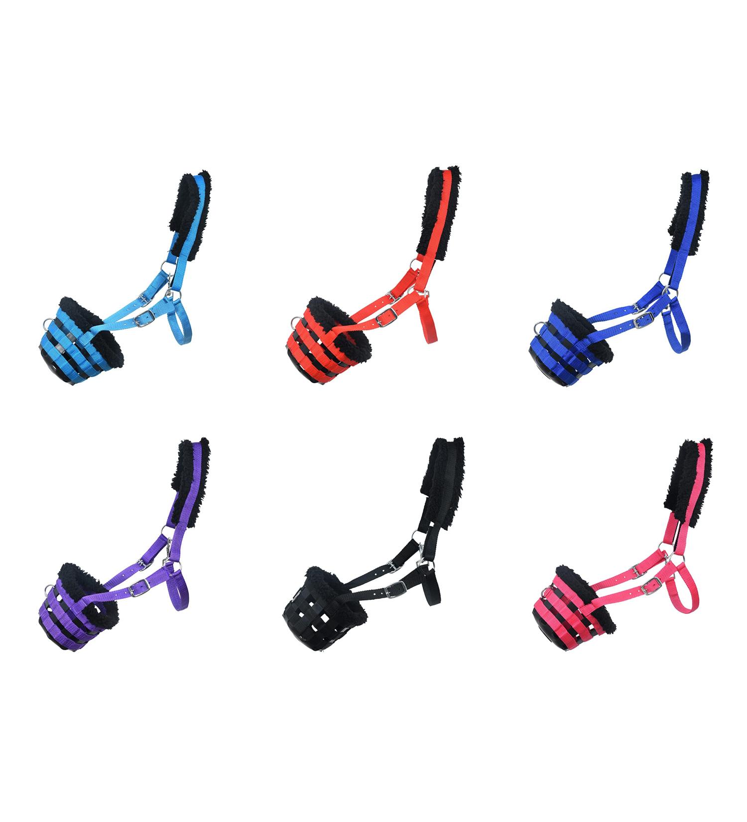 YOU Muzzle for Horse Pasture | Royal Blue Cob Size | Best International Shipping - Buy Online on SooperMarket.com