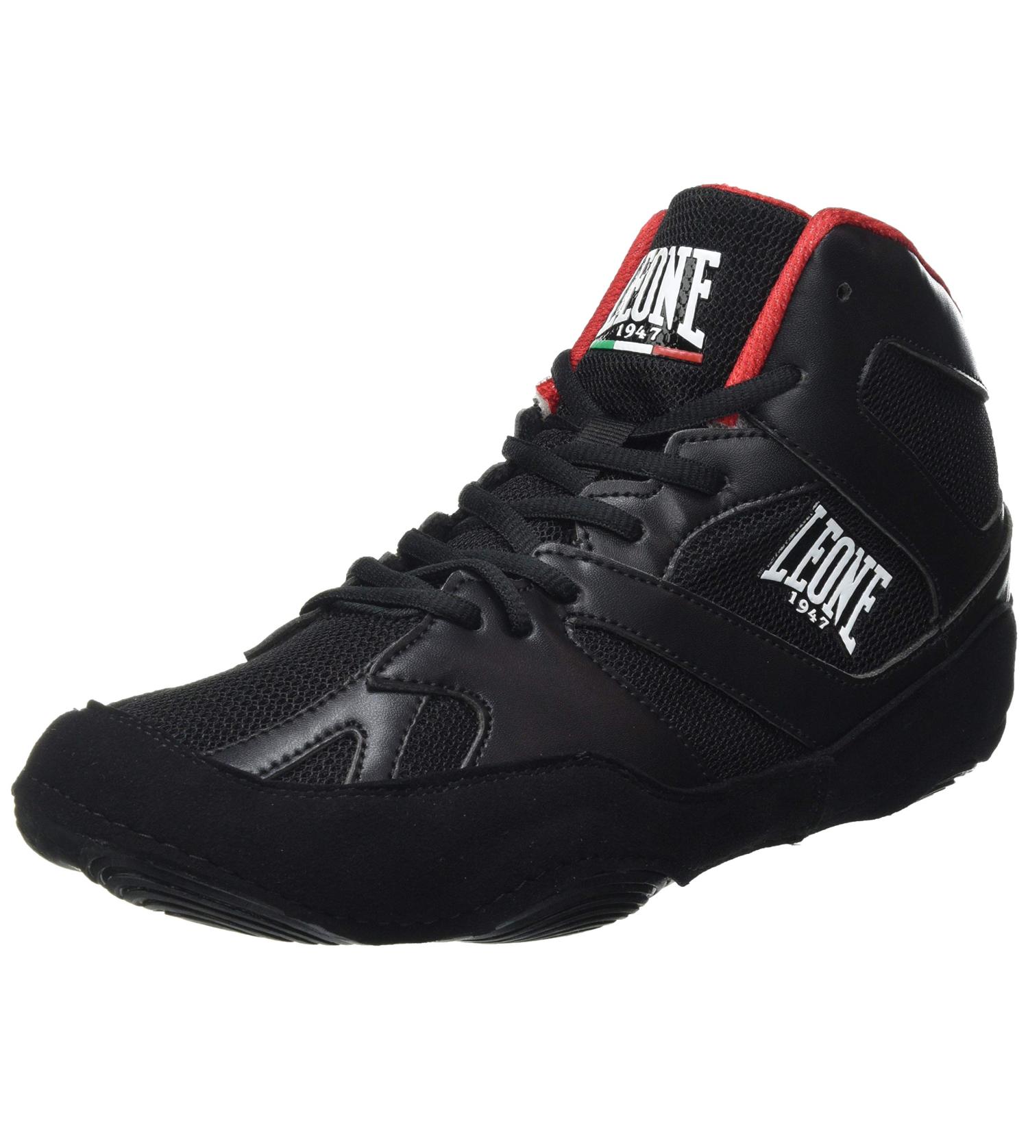 Buy LEONE 1947 Shoe Fighter Luchador - Unisex Black Wrestling Shoes Size 45 EU for Ultimate Performance - Buy Online on SooperMarket.com