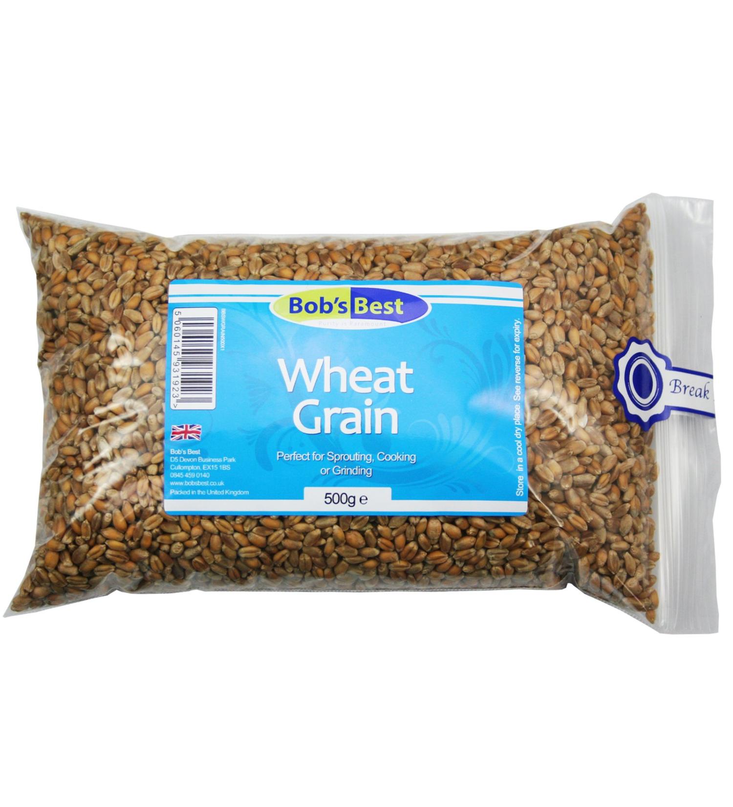 Wheat Grain - All Natural - 500g