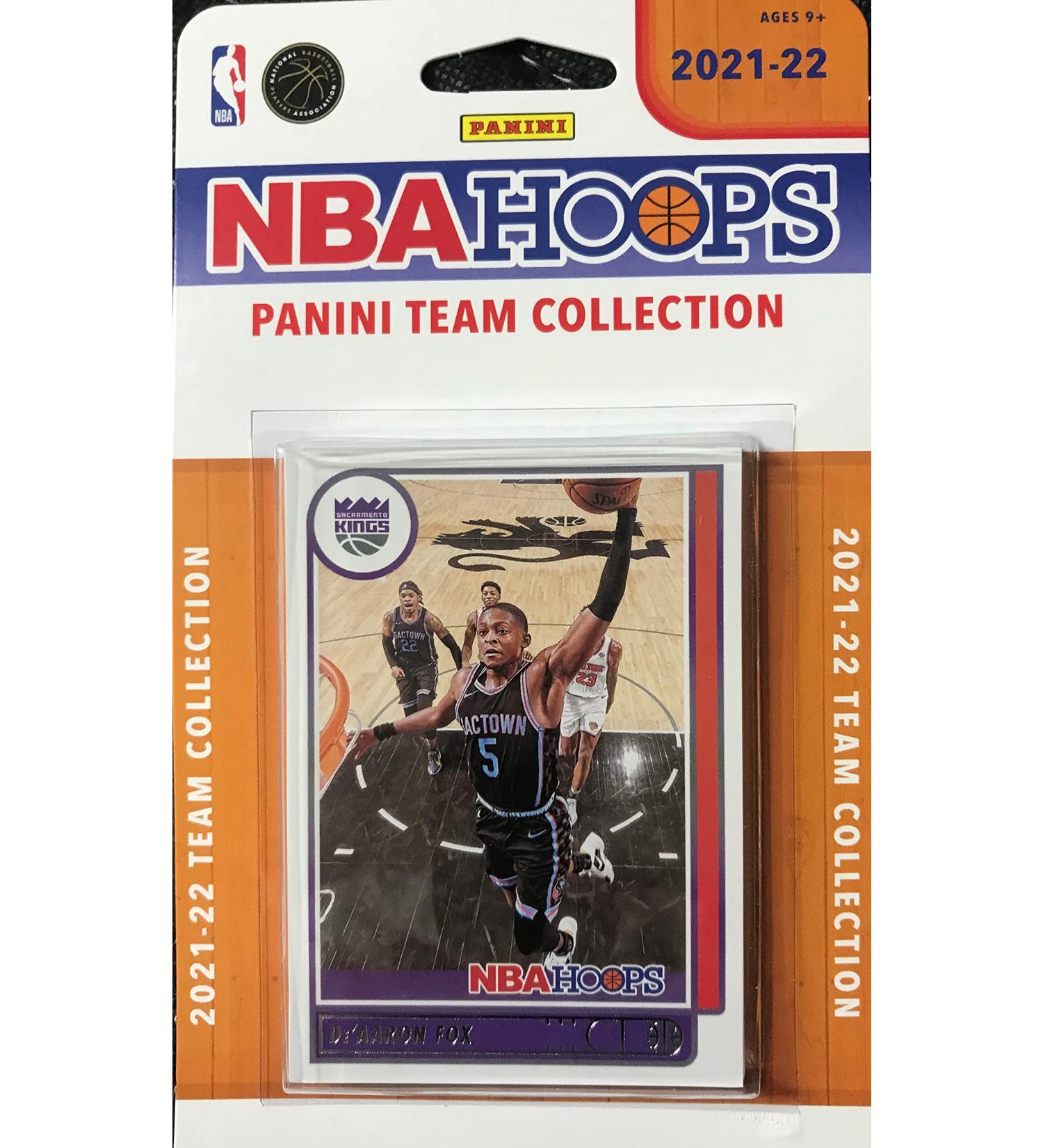 Sacramento Kings 2021-2022 Hoops Team Set with Davion Mitchell Rookie Card - Factory Sealed - Buy Online on SooperMarket.com
