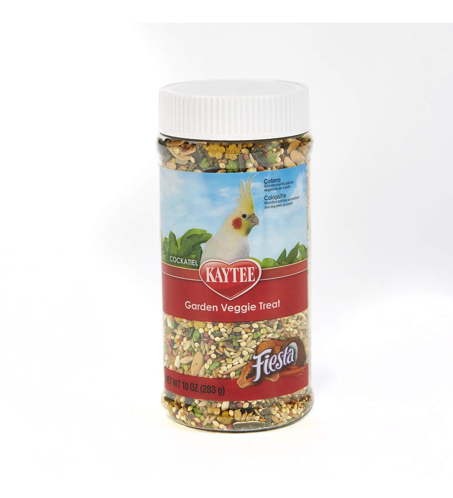 Kaytee Fiesta Garden Veggie Treat Mix for Cockatiels - 10 oz (1 Pack) - Buy Online on SooperMarket.com