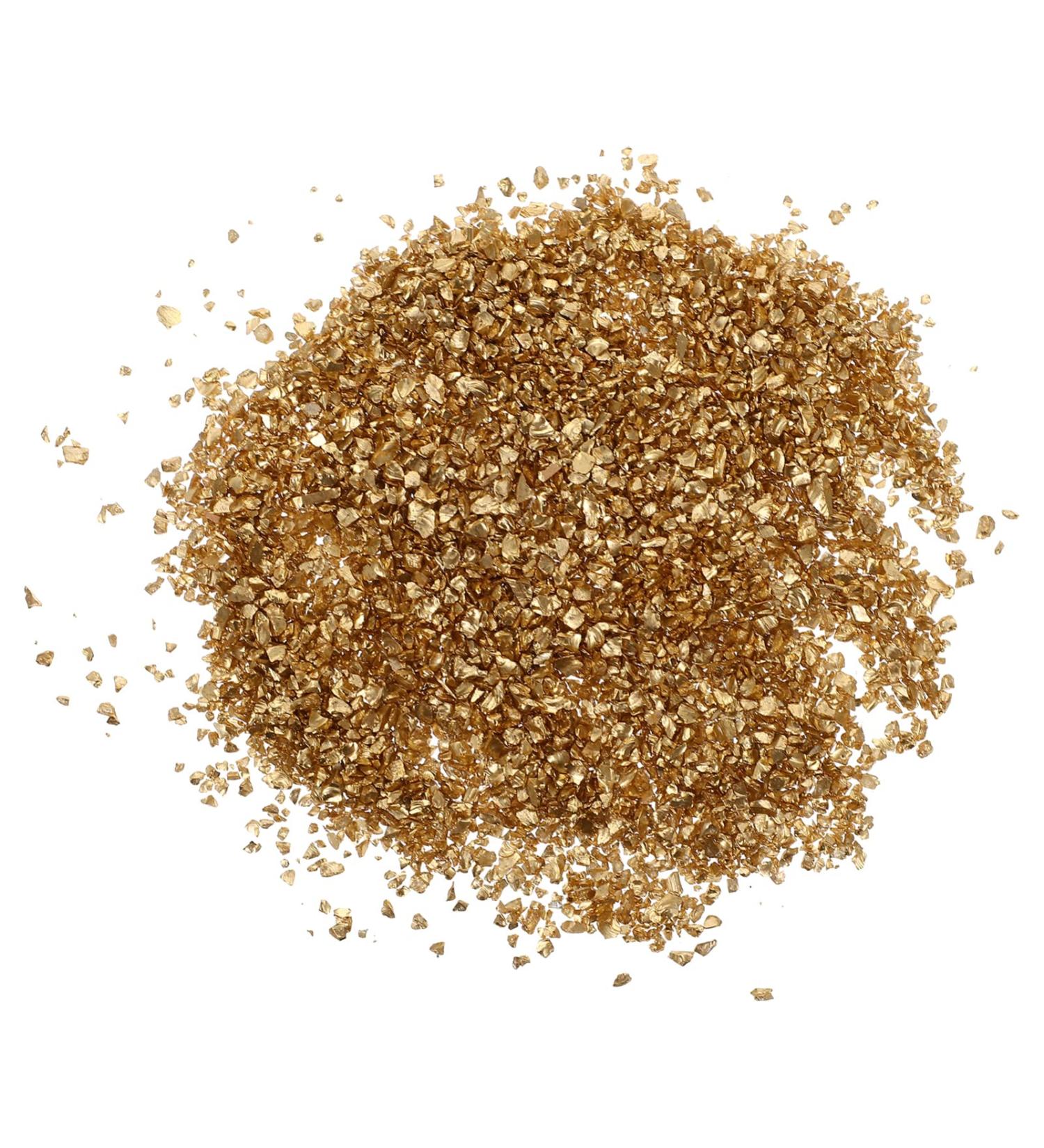 FRCOLOR 1 Glass Chip Irregular Glass Glitter Ornaments Glass Epoxy Resin Filler Nail Crystal Charms Crushed Crystal Chips Chunky Flakes Sequins Shiny Nail Glitter 3D Jewelry Self Made 0.5X0.3cm Golden - Buy Online on SooperMarket.com