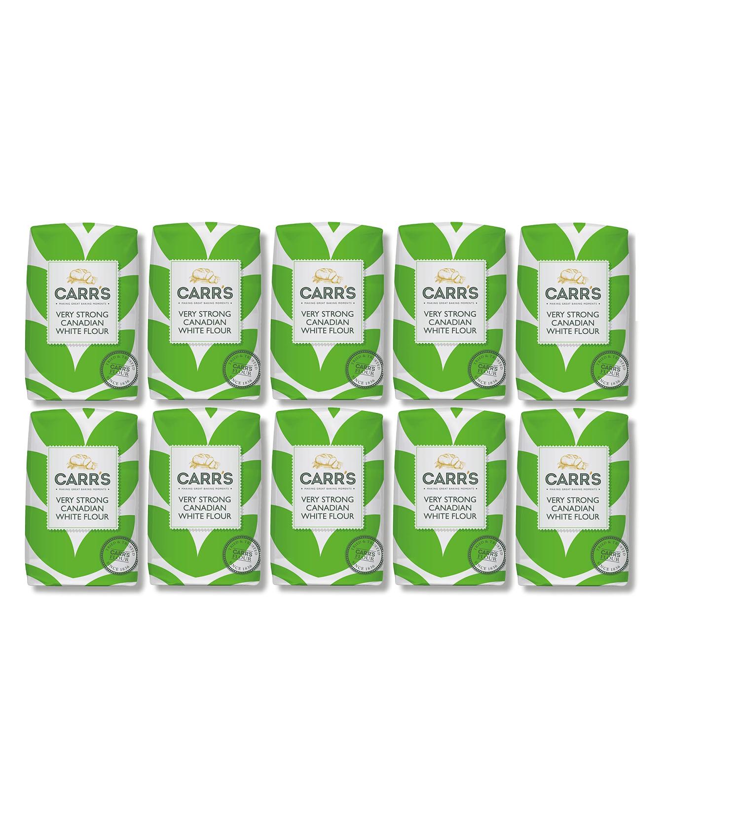 Carr's Very Strong Canadian Flour 10 x1kg - Buy Online on SooperMarket.com
