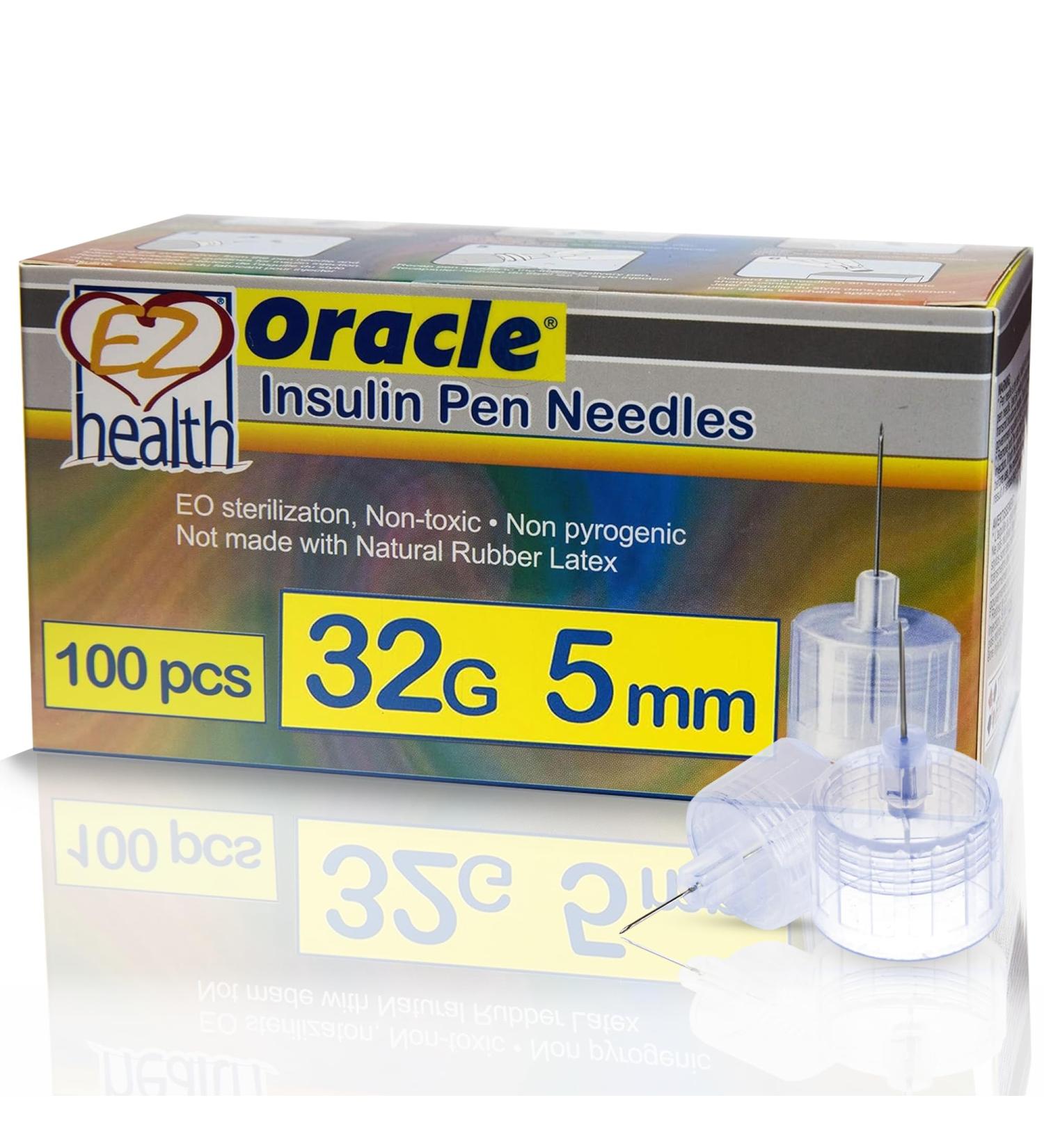 Oracle Insulin Pen Needles 32G 5mm - Buy Online on SooperMarket.com