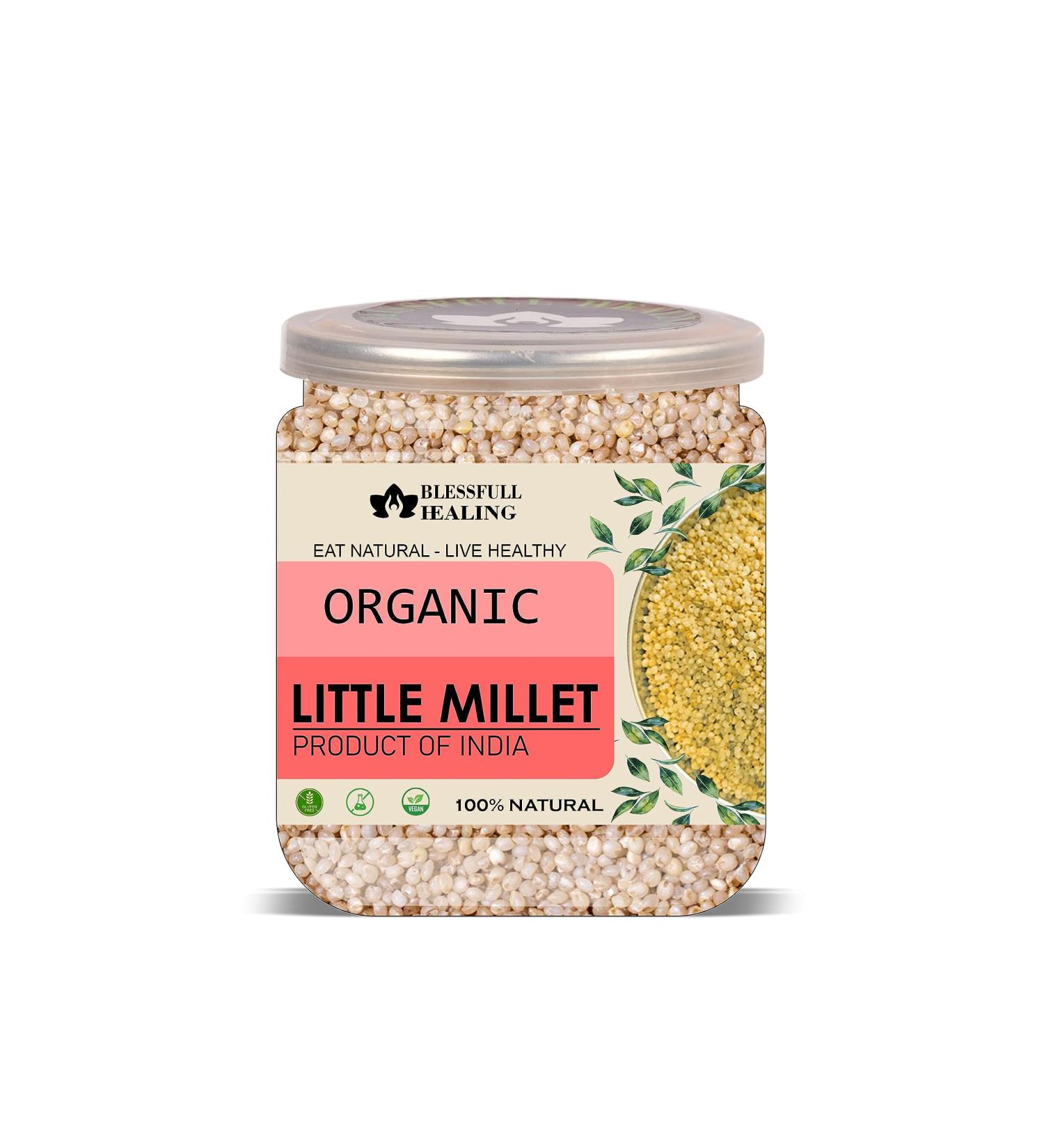 Blessfull Healing Organice Little Millet 2 lb (907 Gram) - Buy Online on SooperMarket.com