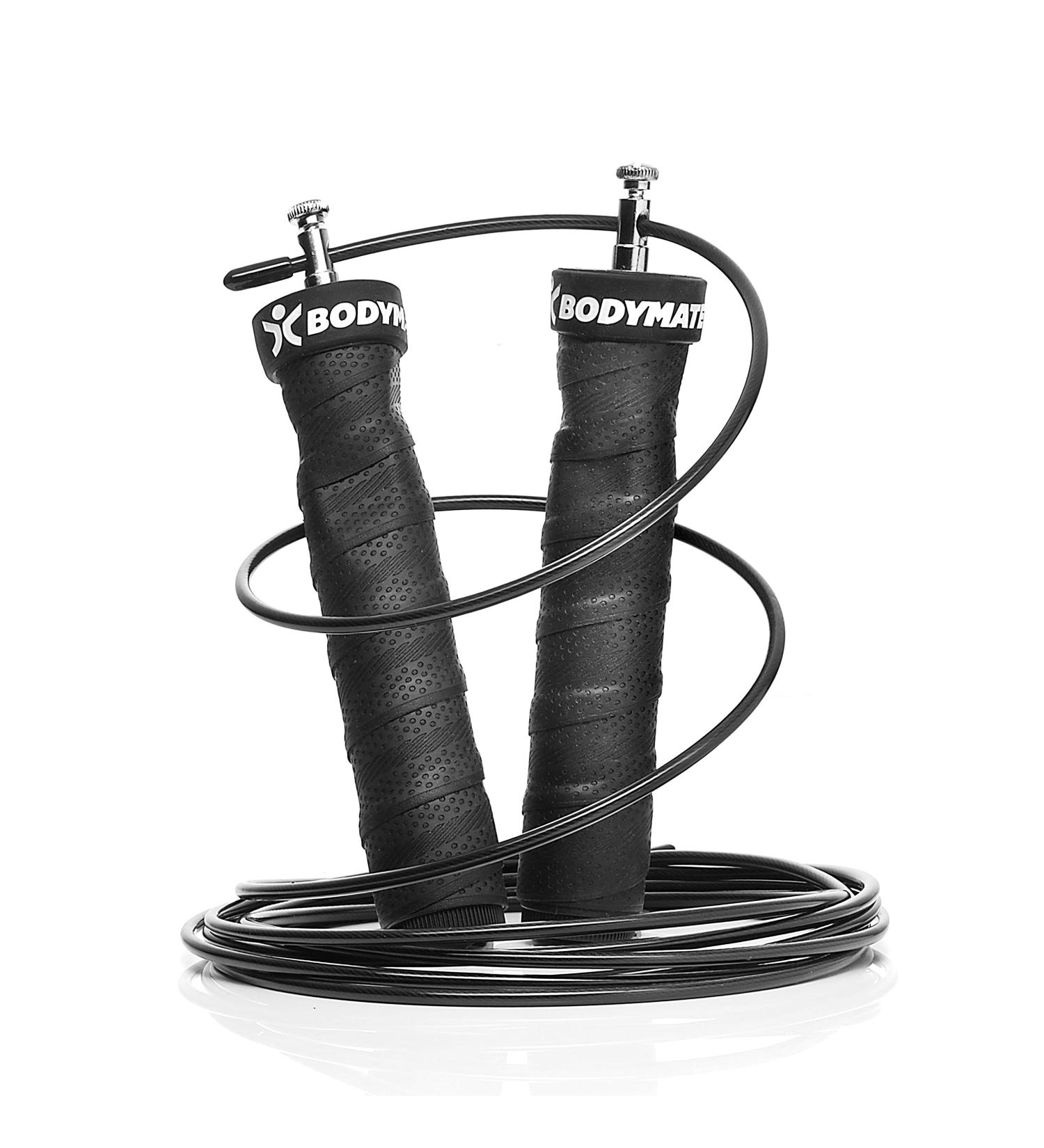 Shop BodyMate Universal Springs Rope | Anti-Slip Handles & Adjustable Steel Cables for CrossFit Boxing & Core Training - International Shipping Available - Buy Online on SooperMarket.com